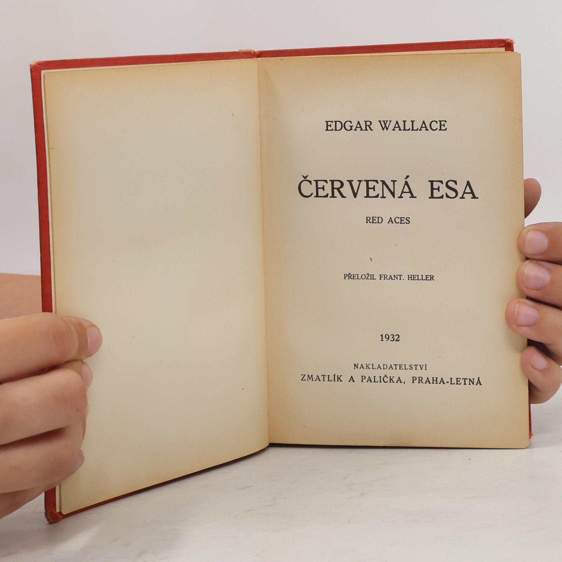 Edgar Wallace Červená esa