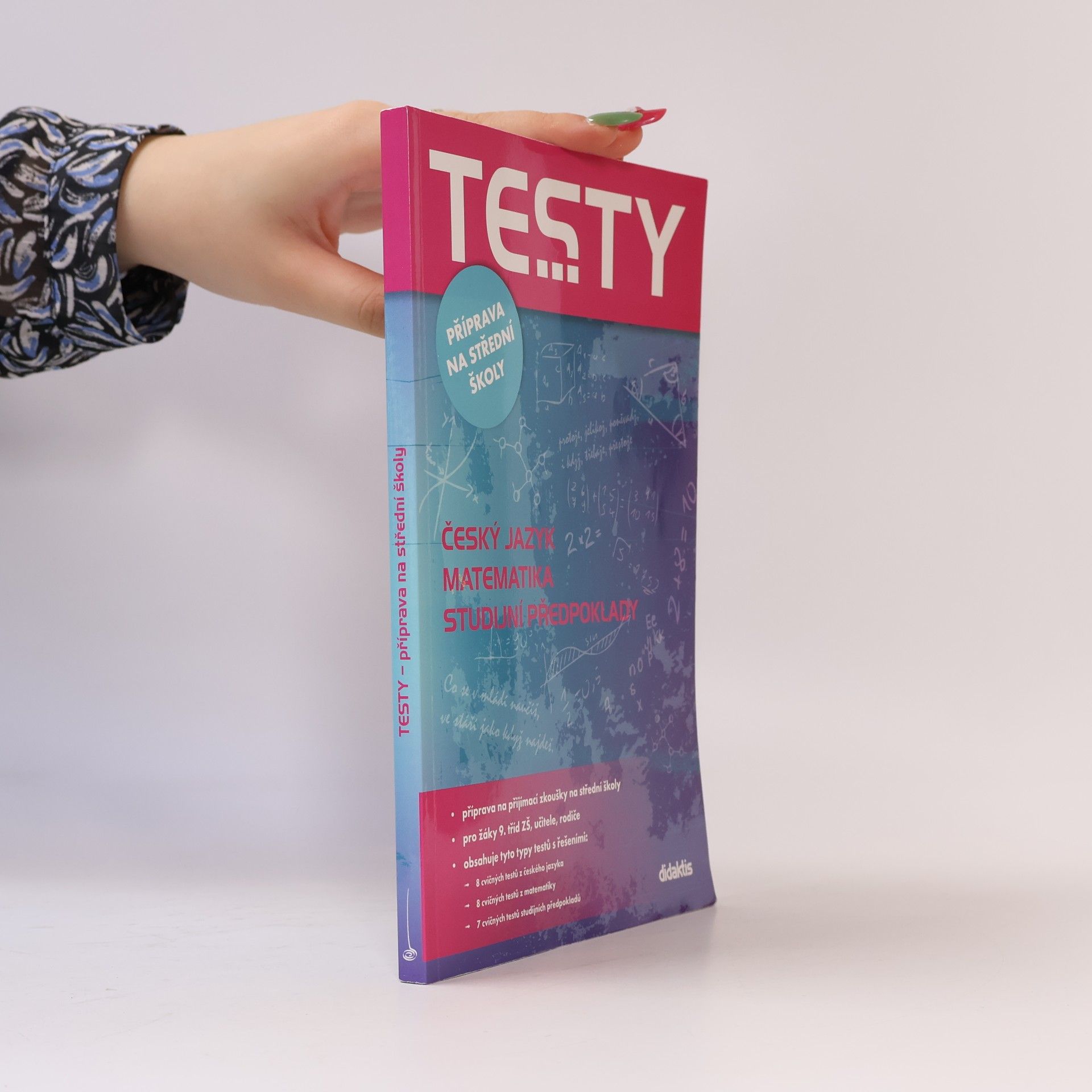 Petra Červinková Testy příprava na střední školy - Český jazyk, Matematika, Studijní předpoklady