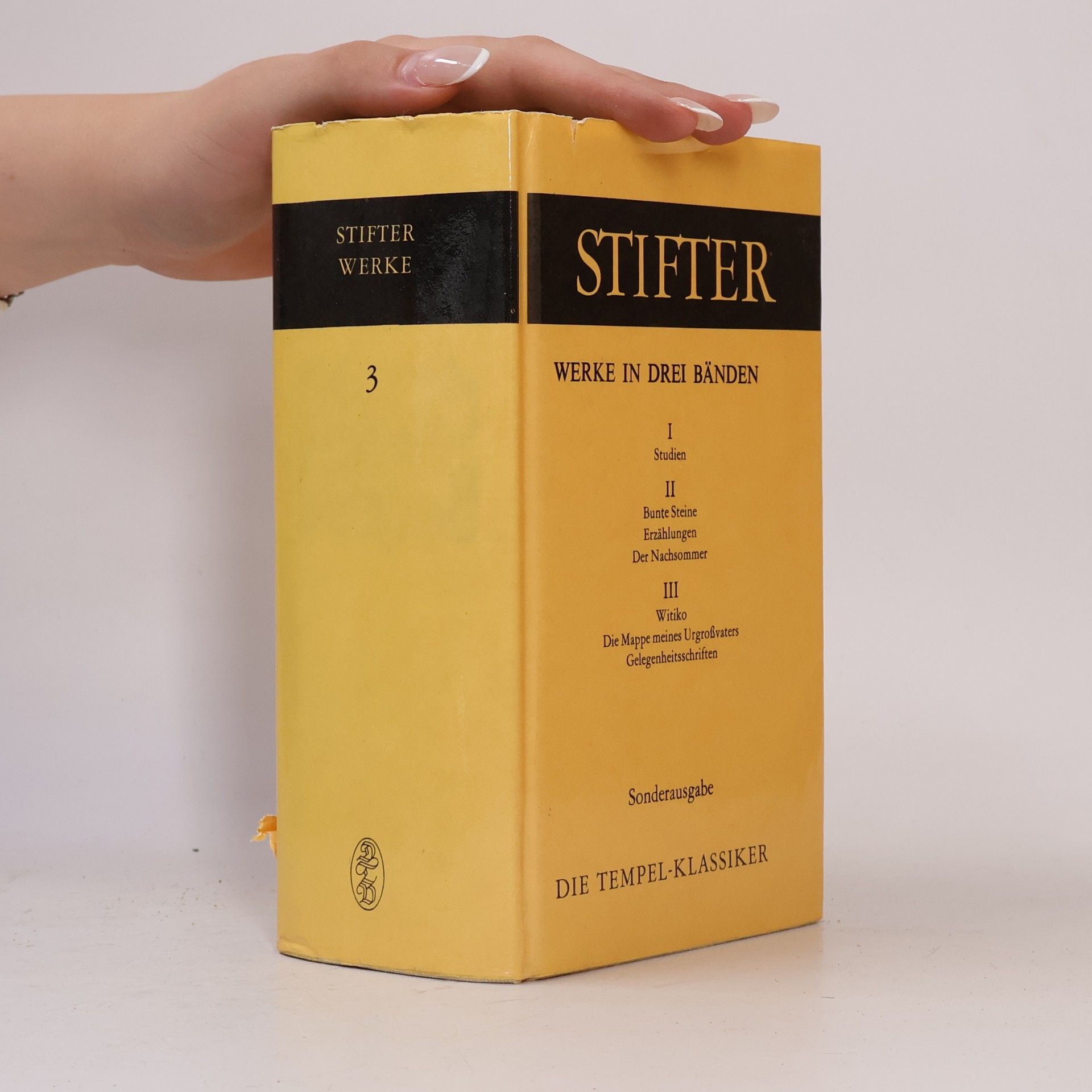 Various authors Stifter werke in drei bänden