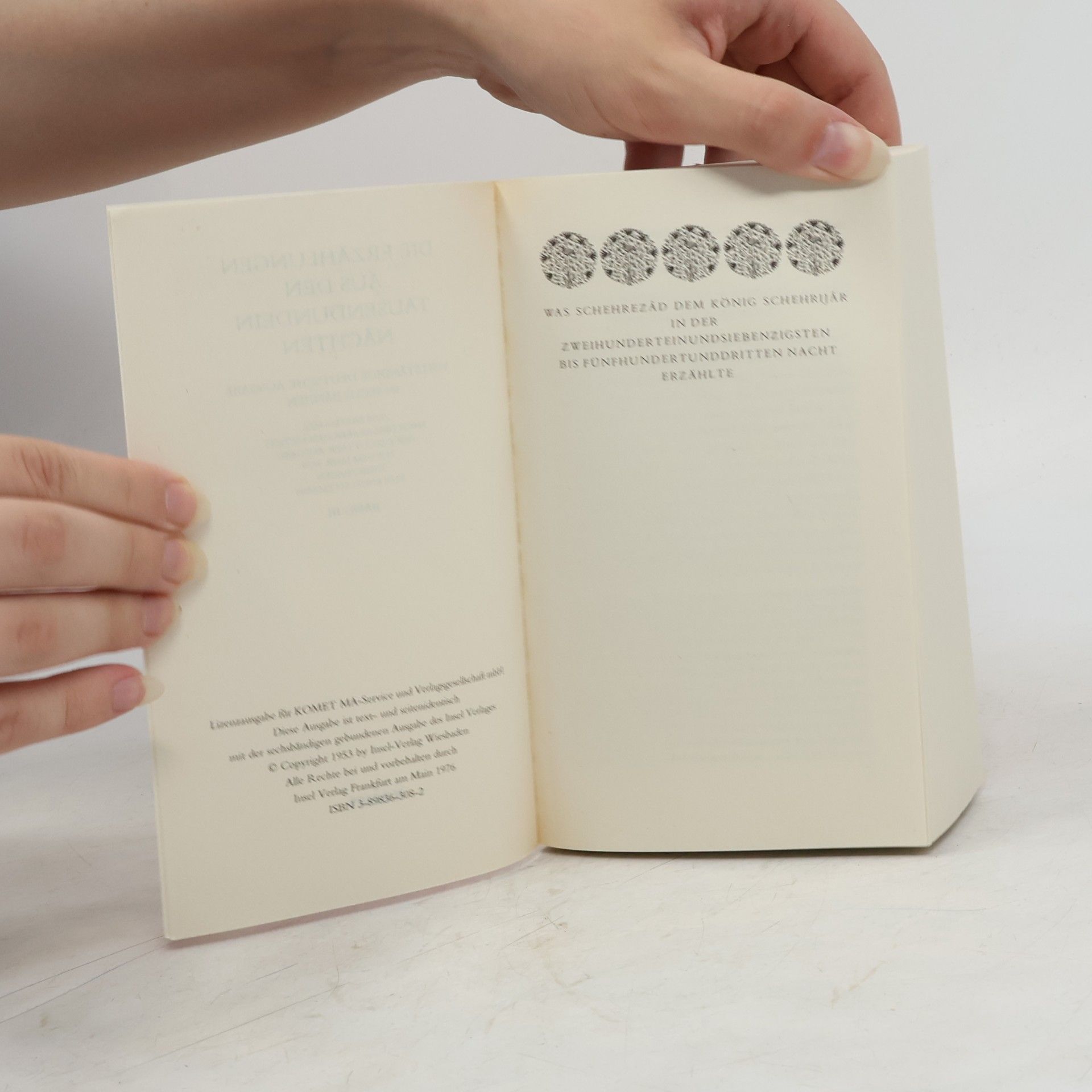 Various authors Die Erzählungen aus den tausendundein Nächten 3