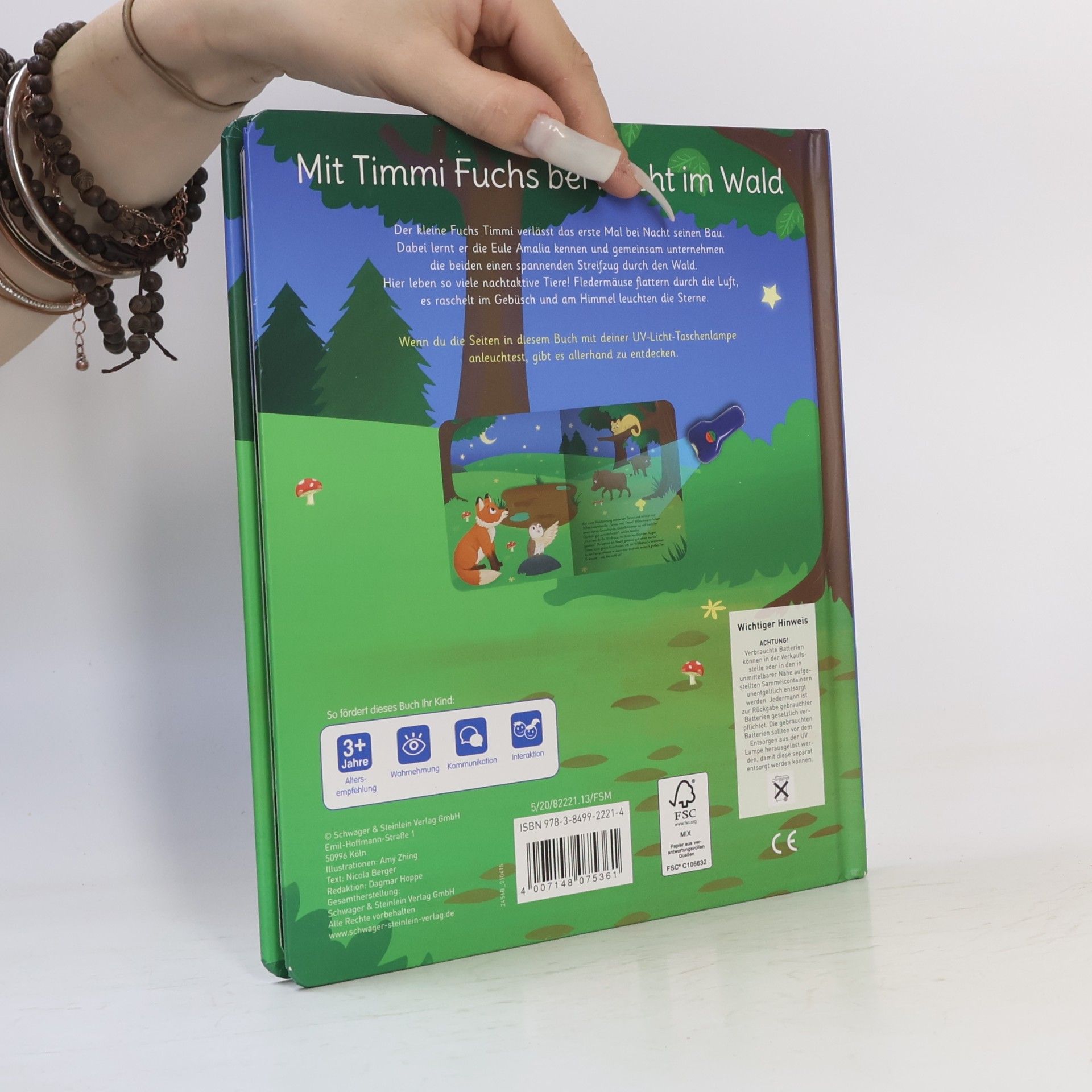 Autorenkollektiv Mit Timmi Fuchs bei Nacht im Wald