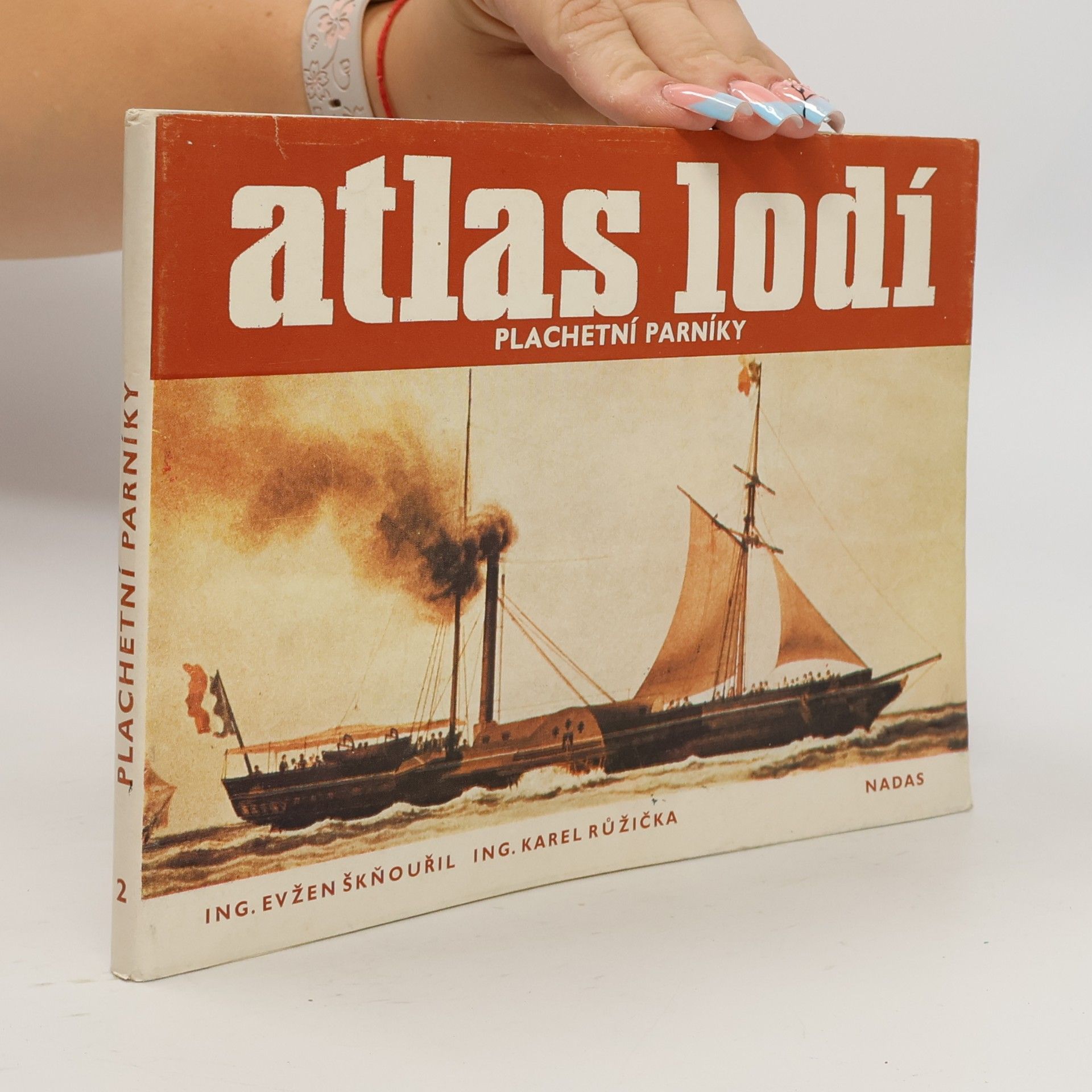 Karel Růžička Atlas lodí 2. Plachetní parníky