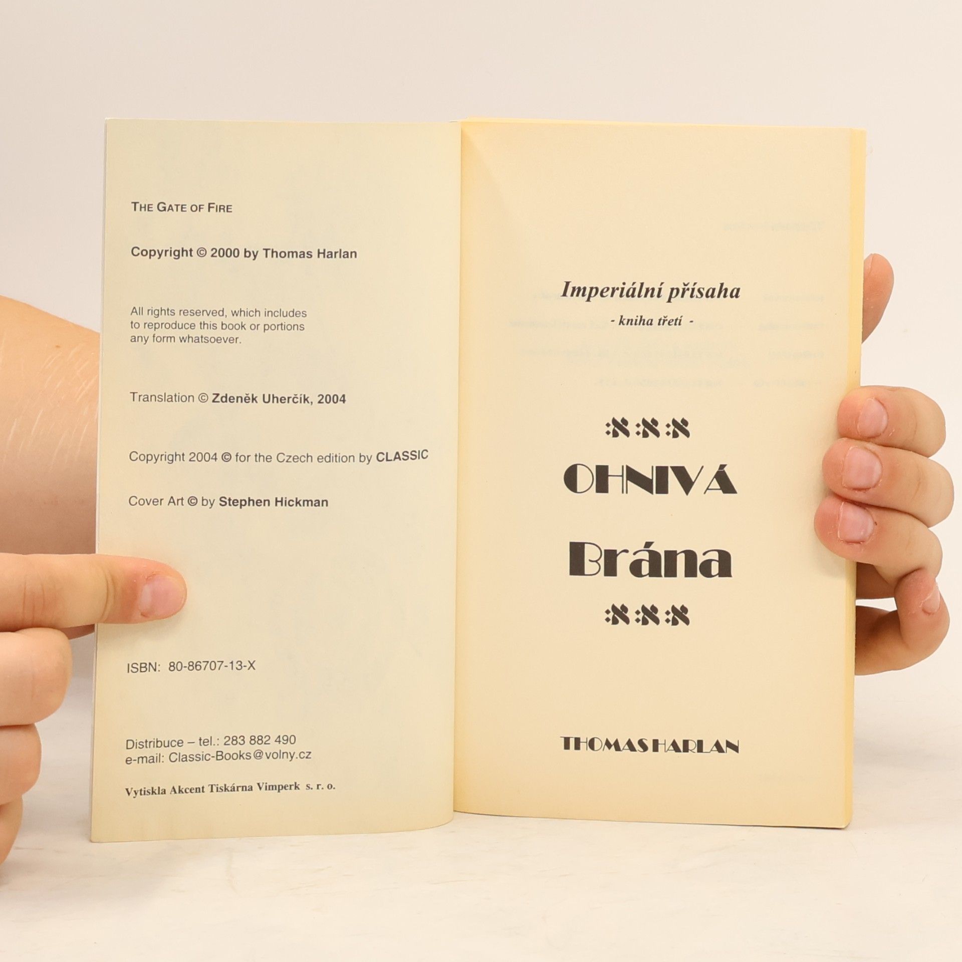 Thomas Harlan Ohnivá brána