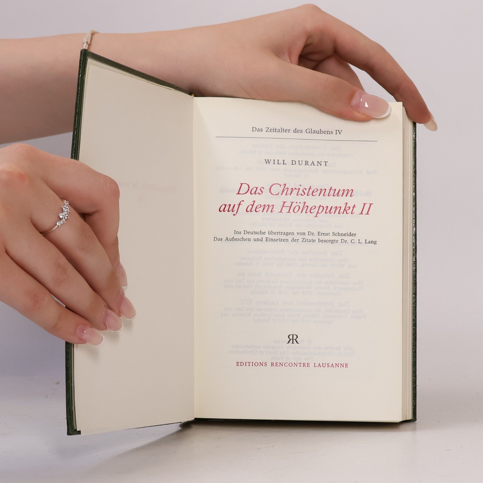 Will Durant Kulturgeschichte der Menschheit 13