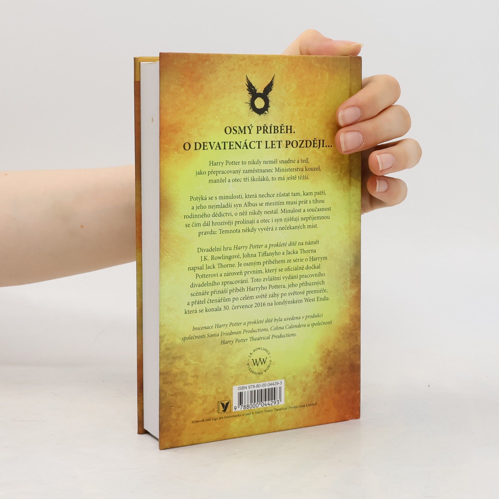 Jack Thorne Harry Potter a prokleté dítě
