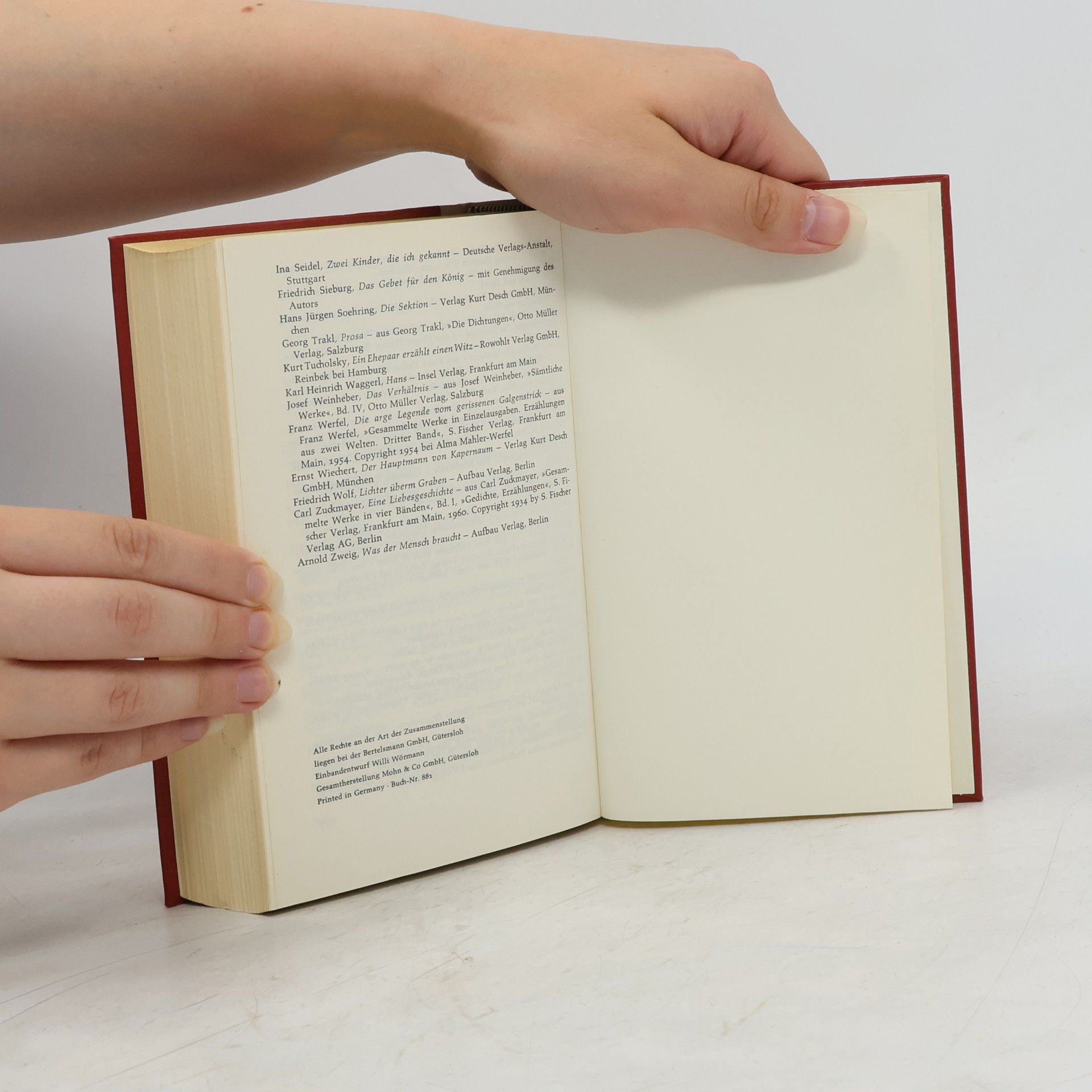 Various authors Die grossen Meister 2. Deutsche Erzähler des 20. Jahrunderts