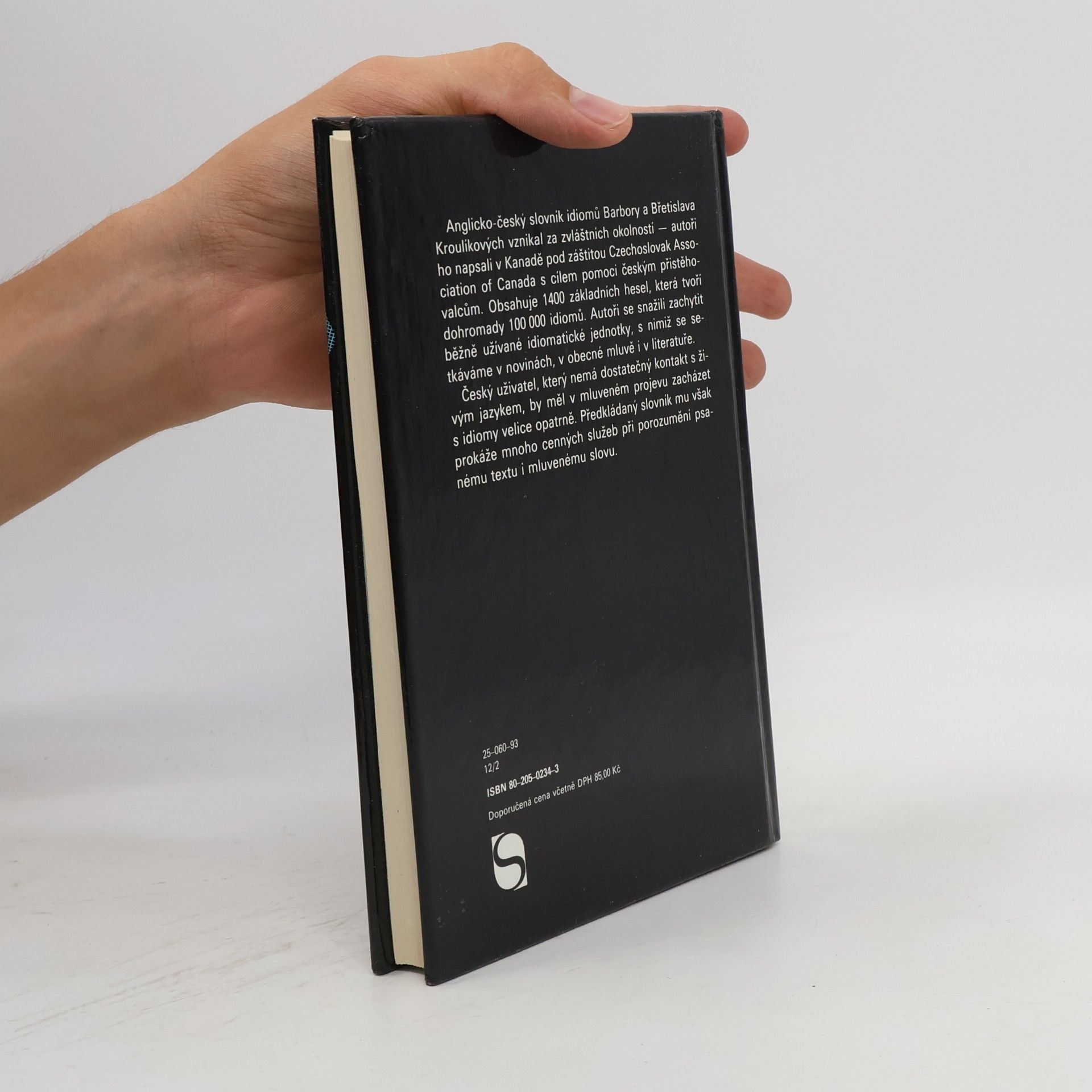 Barbora Kroulíková Anglicko-český slovník idiomů. English-Czech Dictionary of Idioms