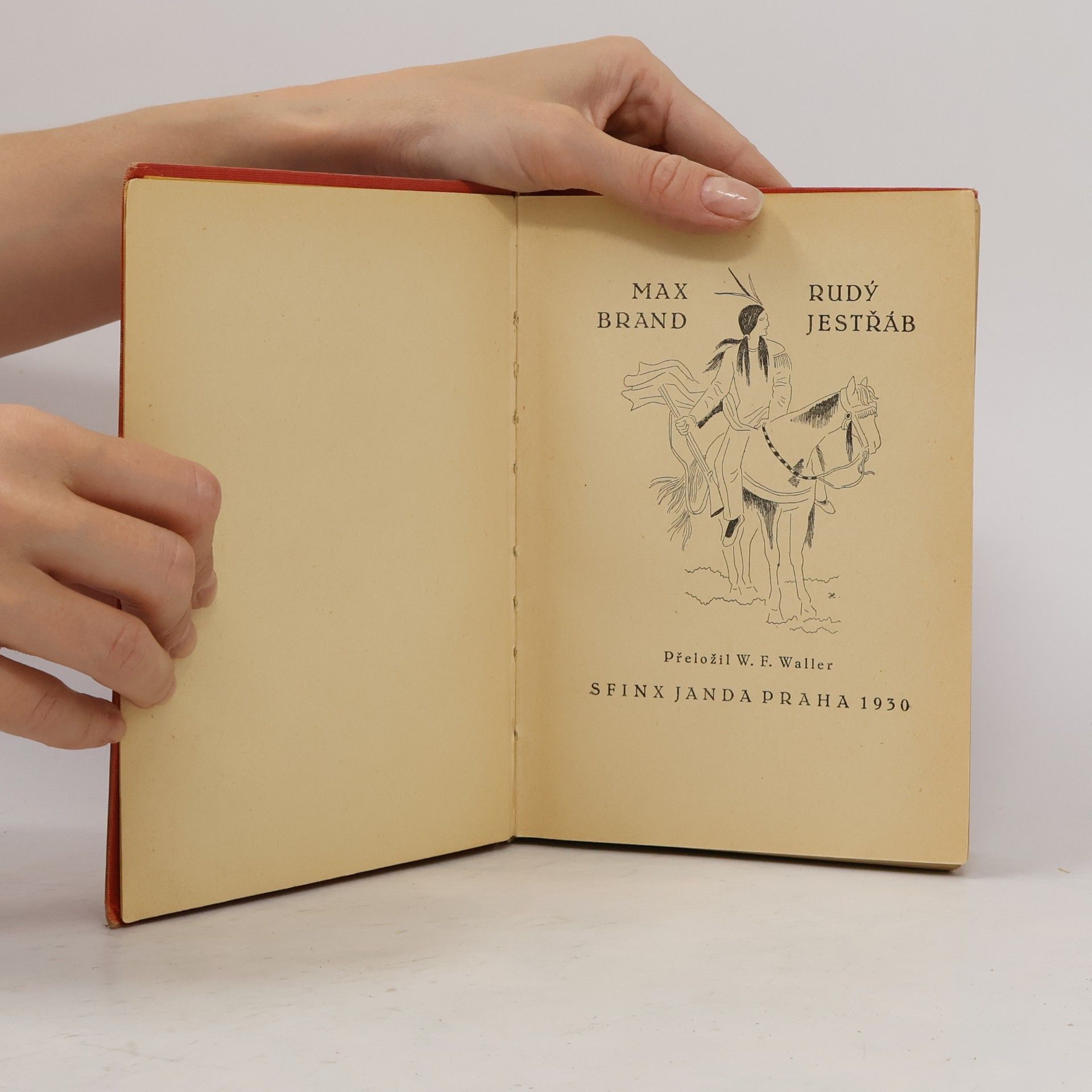 Max Brand Rudý jestřáb