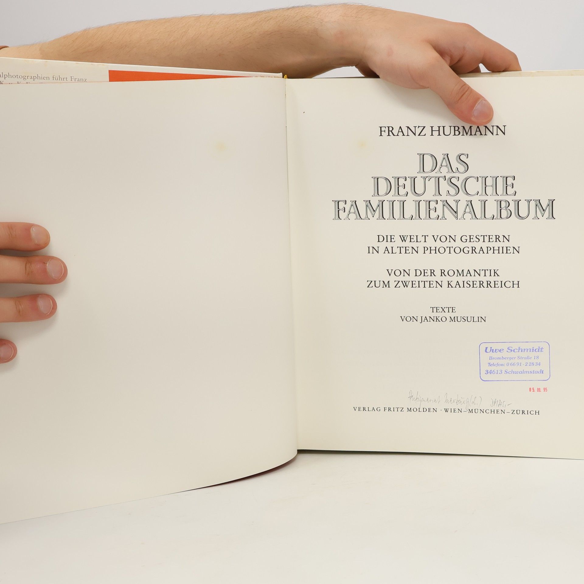 Franz Hubmann Das deutsche Familienalbum