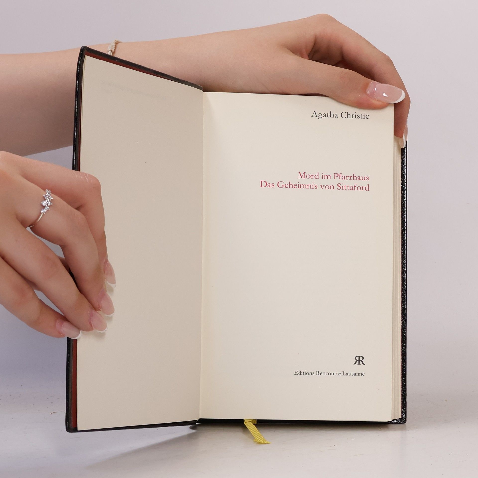 Agatha Christie Mord im Pfarrhaus. Das Geheimnis von Sittaford
