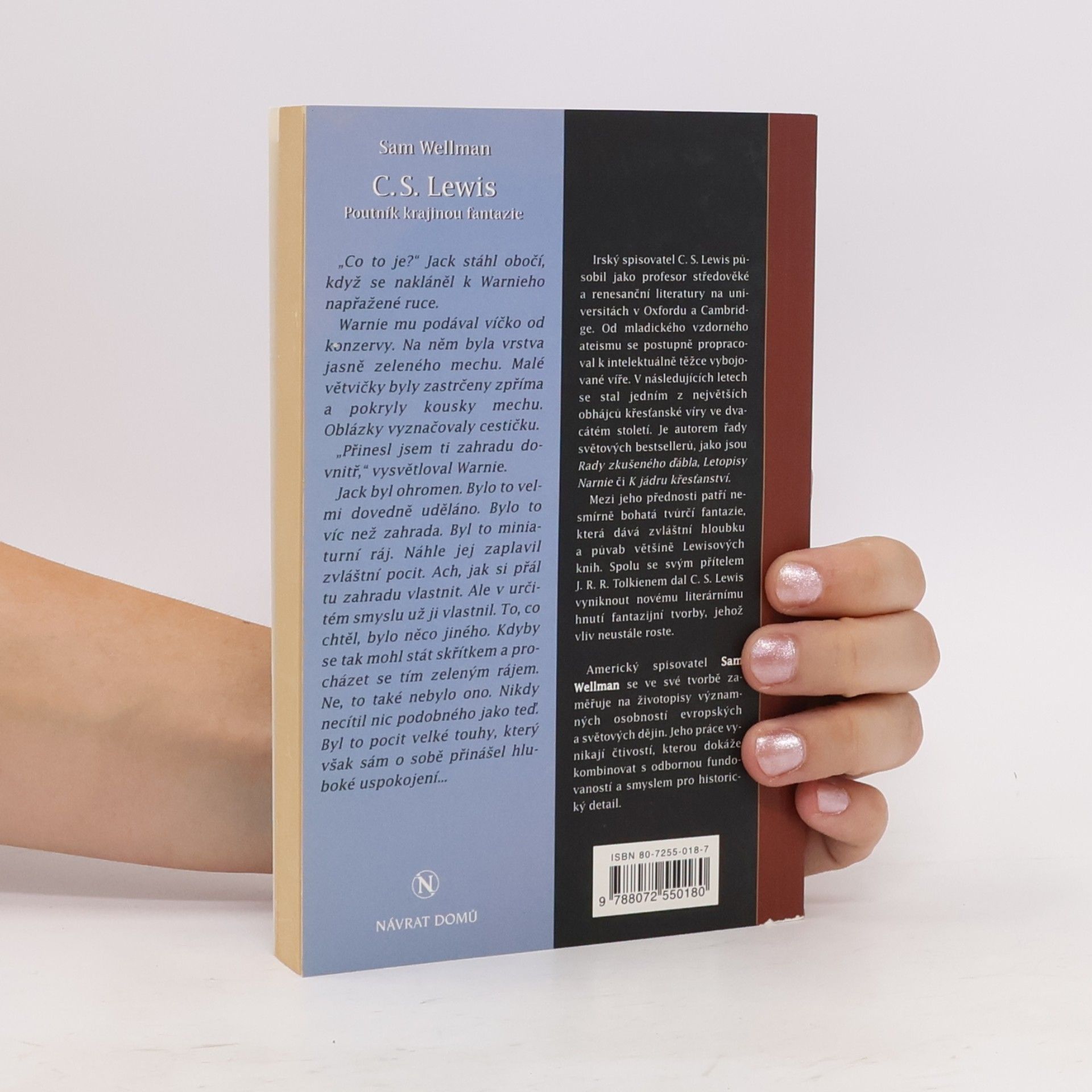 Sam Wellman C. S. Lewis: Poutník krajinou fantazie
