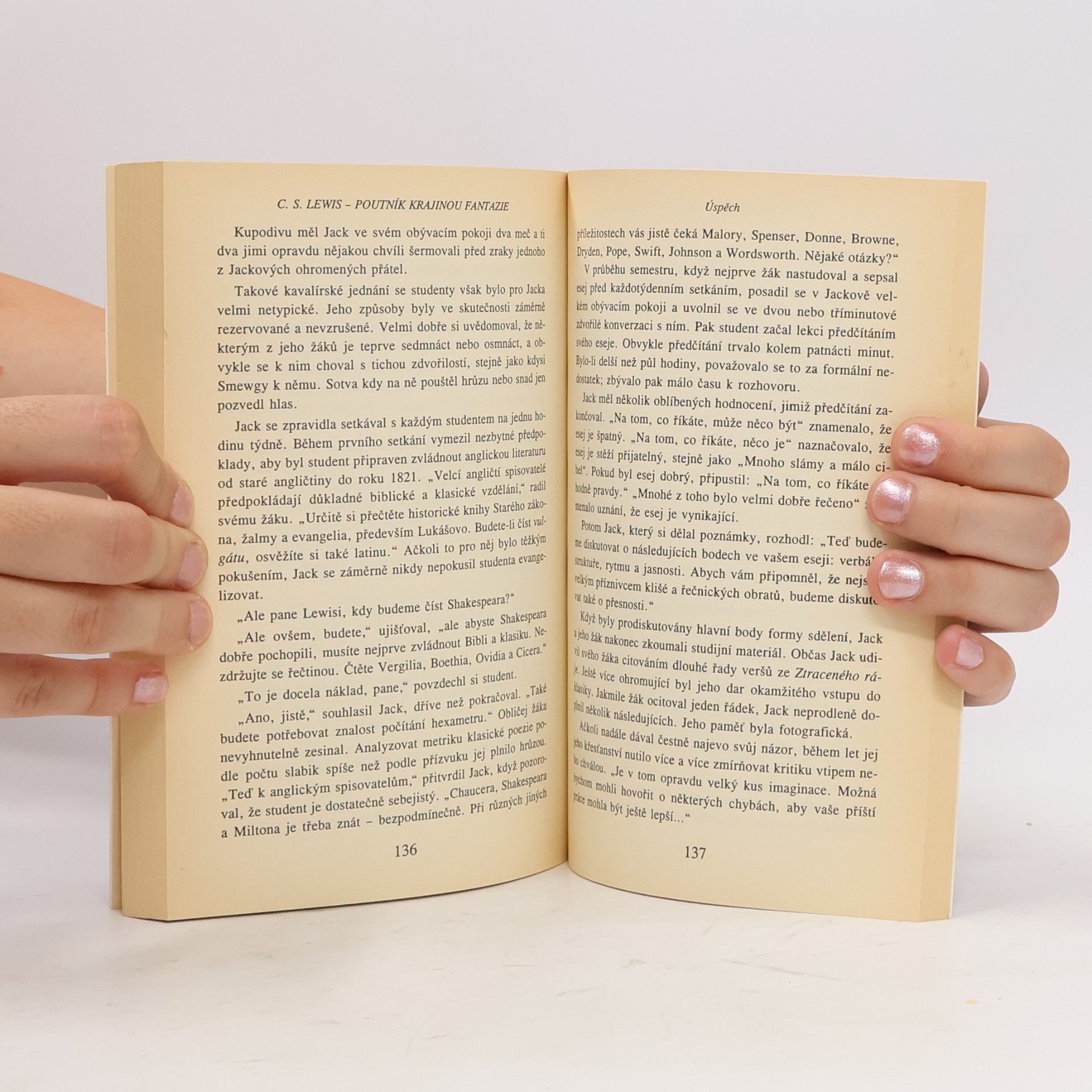 Sam Wellman C. S. Lewis: Poutník krajinou fantazie