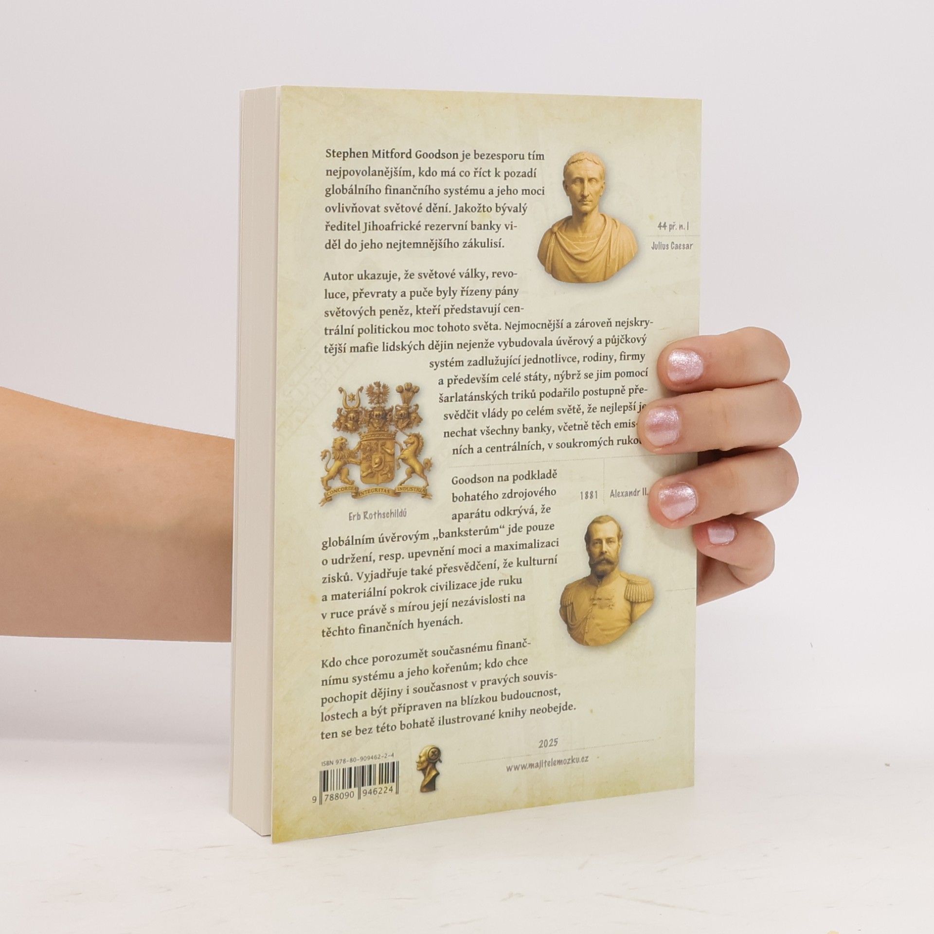 Stephen Mitford Goodson Historie centrálního bankovnictví a zotročení lidstva