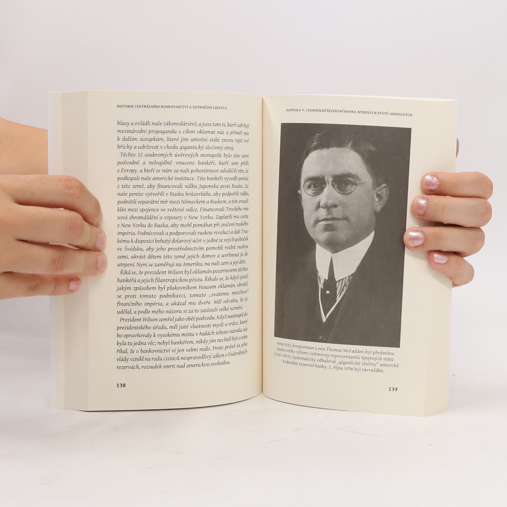 Stephen Mitford Goodson Historie centrálního bankovnictví a zotročení lidstva