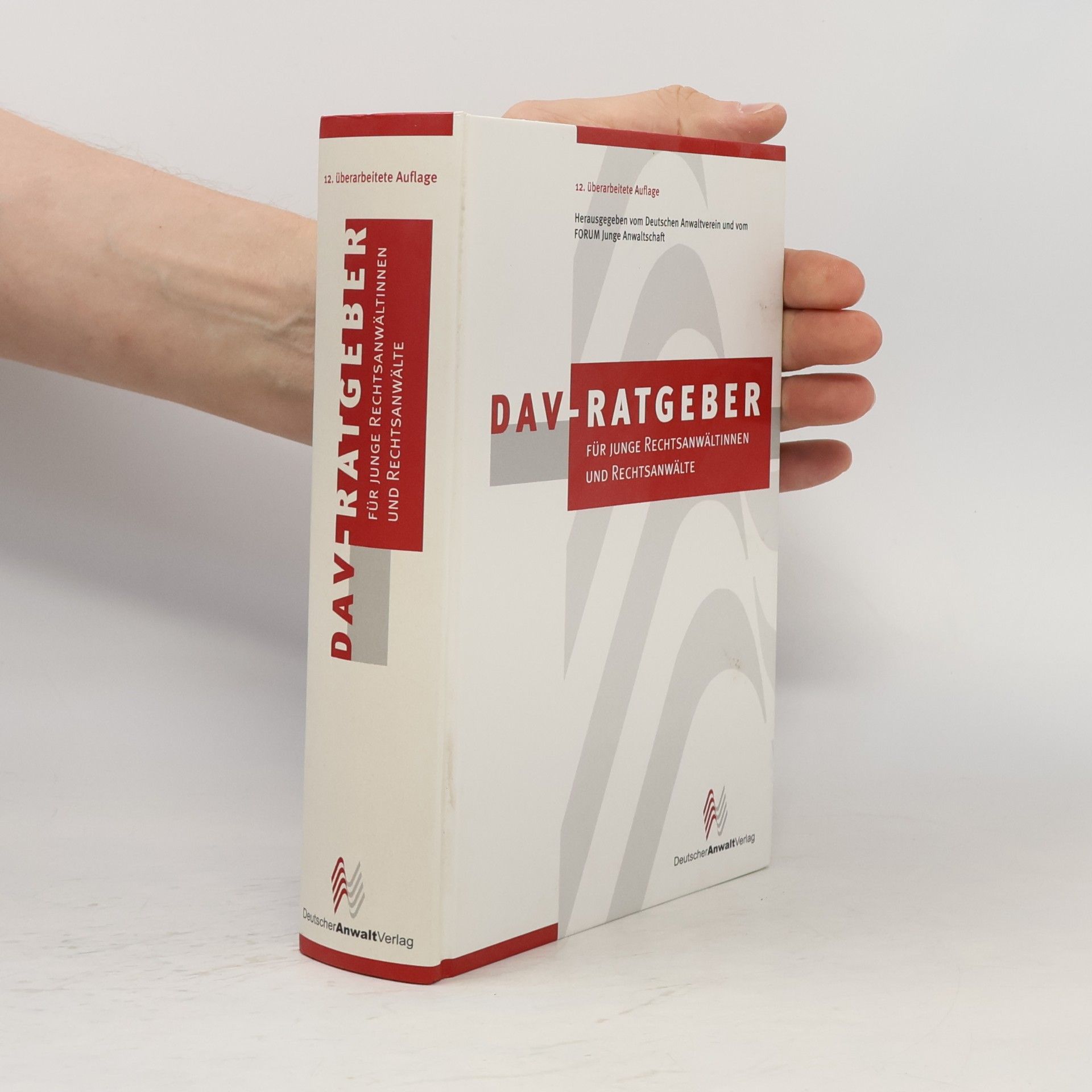 DAV-Ratgeber für junge Rechtsanwältinnen und Rechtsanwälte - überarbeitete Auflage