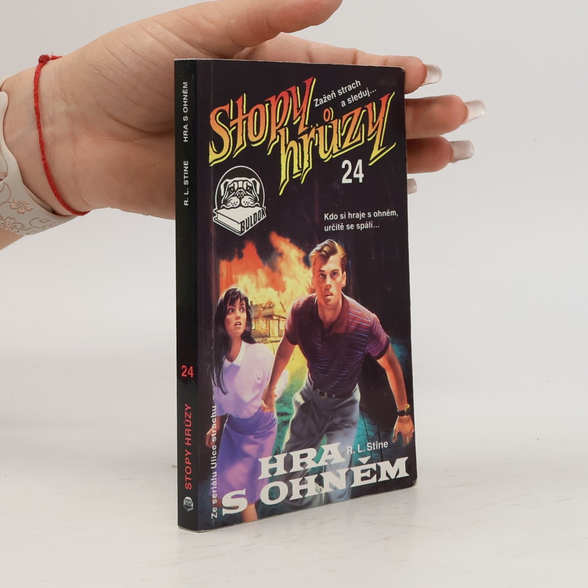 R. L. Stine Stopy hrůzy 24. Hra s ohněm