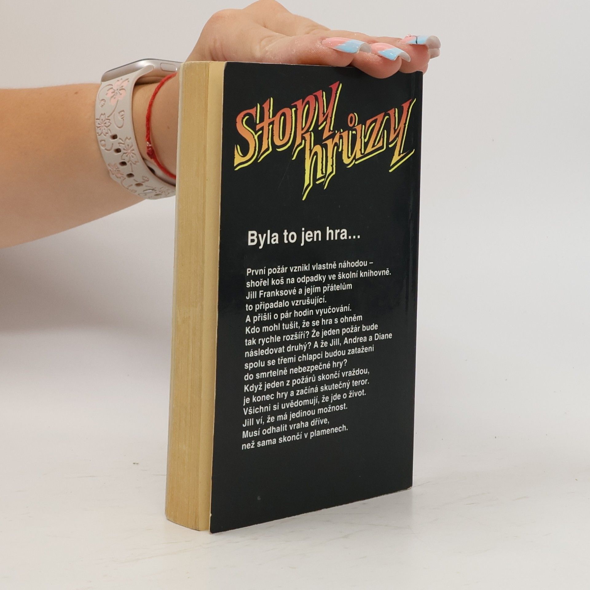 R. L. Stine Stopy hrůzy 24. Hra s ohněm