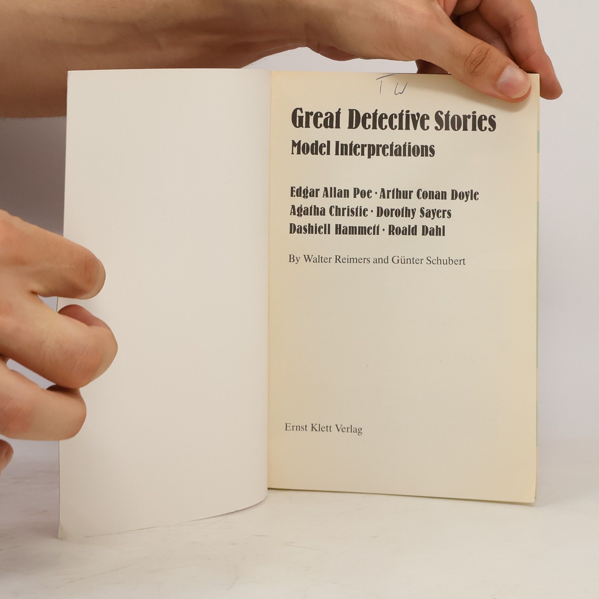 Poe-Christie Hammett Great detective stories