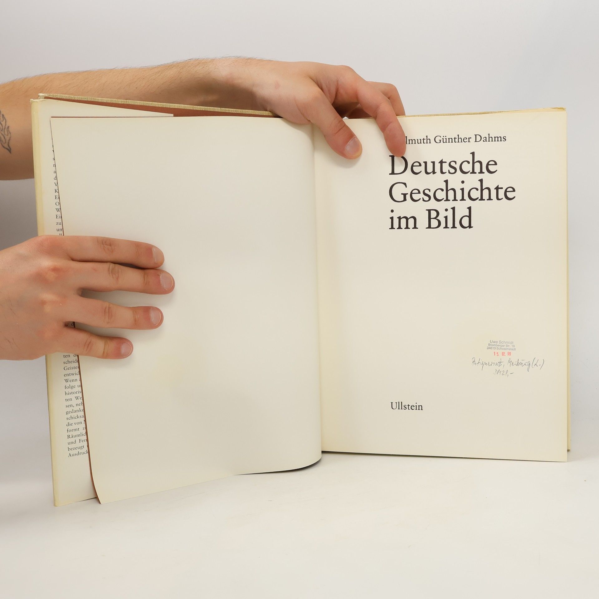 Hellmuth Günther Dahms Deutsche Geschichte im Bild