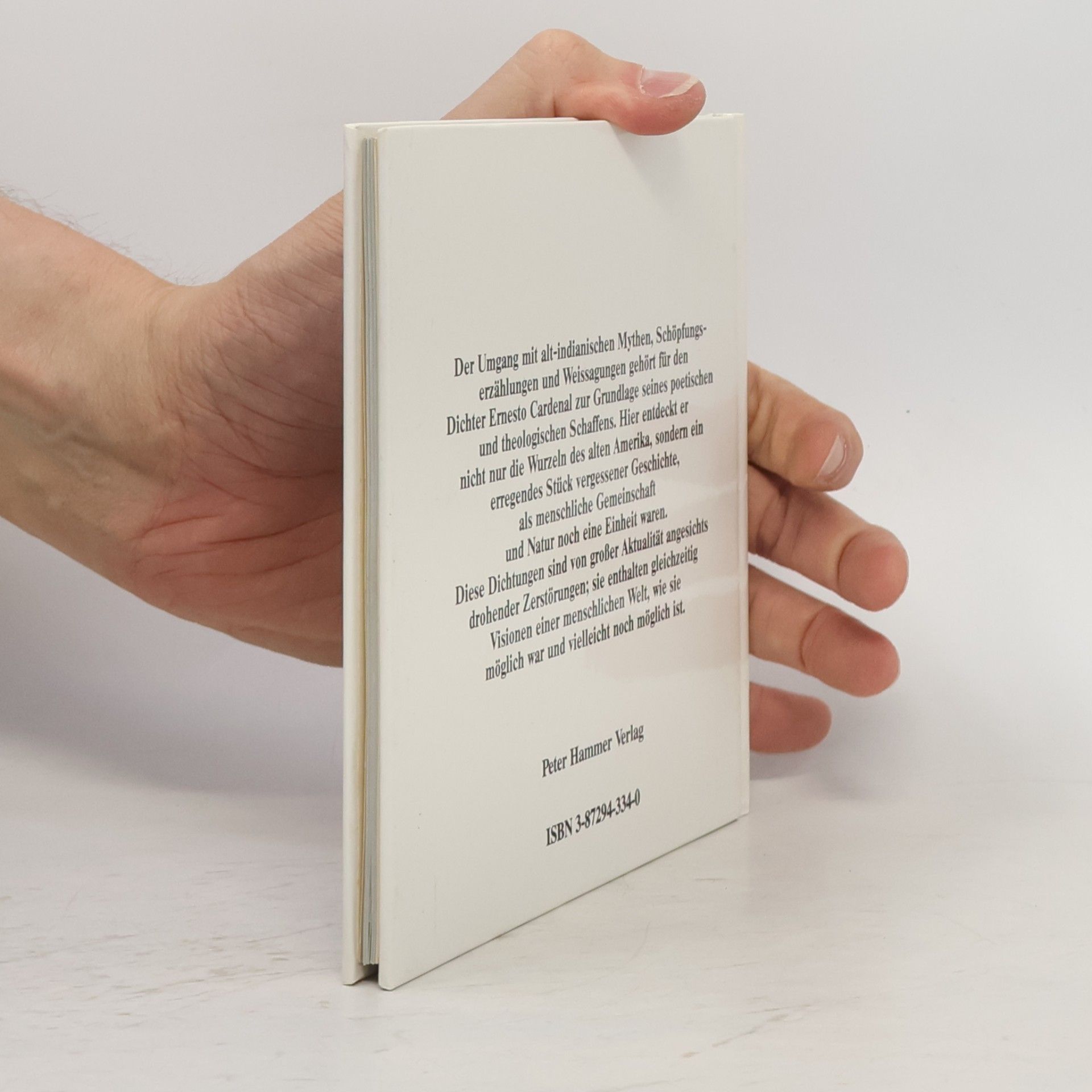 Ernesto Cardenal Die Poesie Gottes