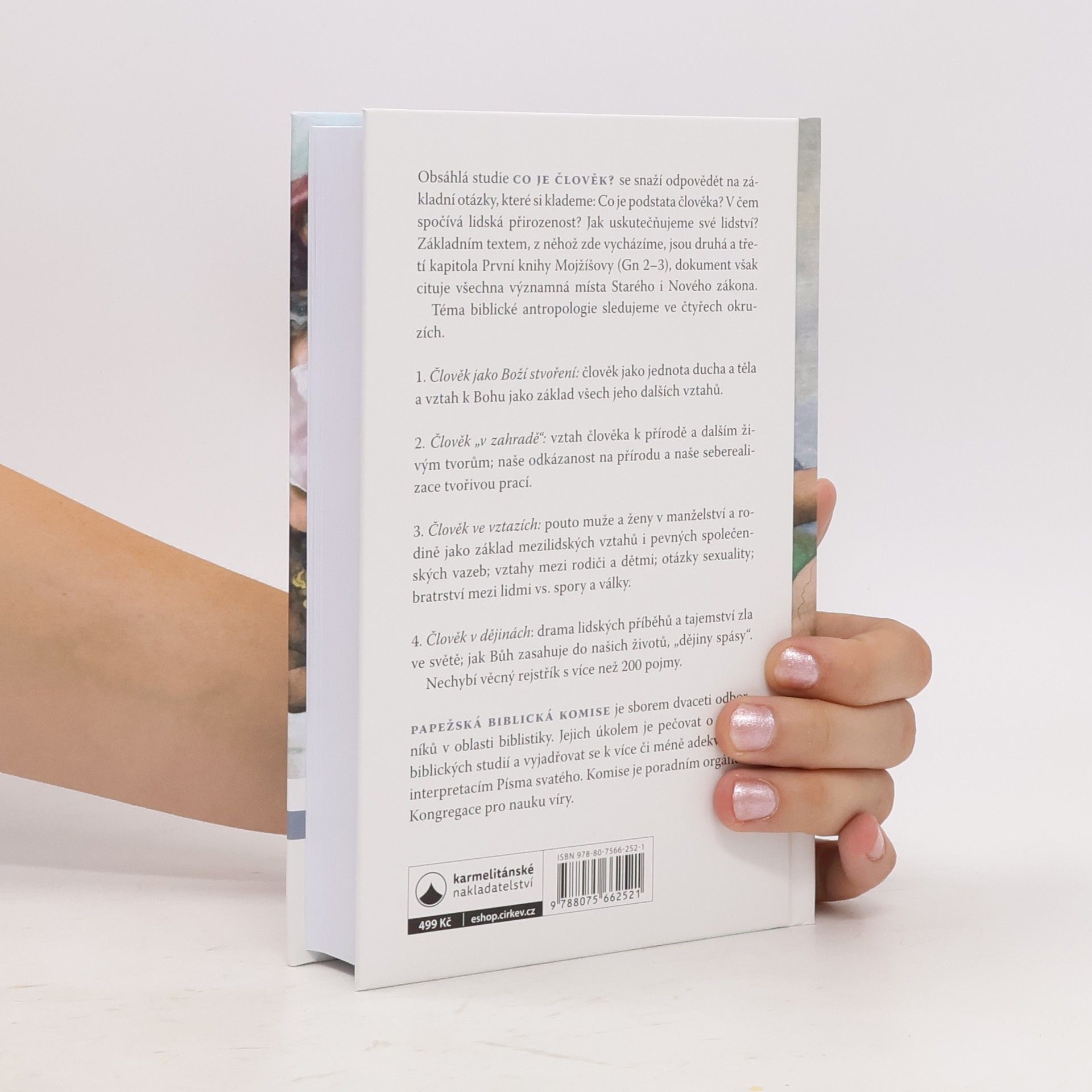 Jaroslav Brož Co je člověk? (Žl 8,5). Průvodce biblickou antropologií.