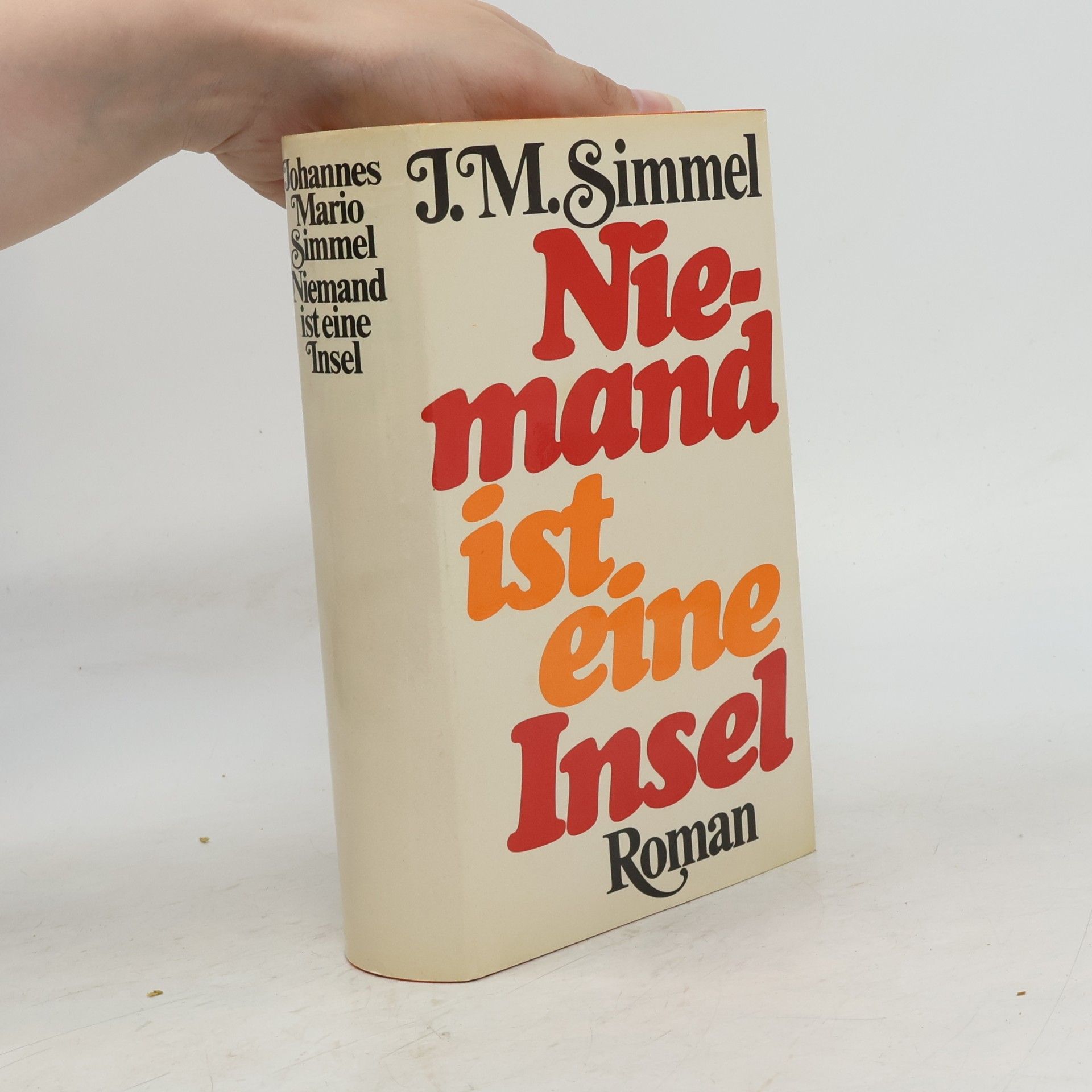 Johannes Mario Simmel Niemand ist eine Insel