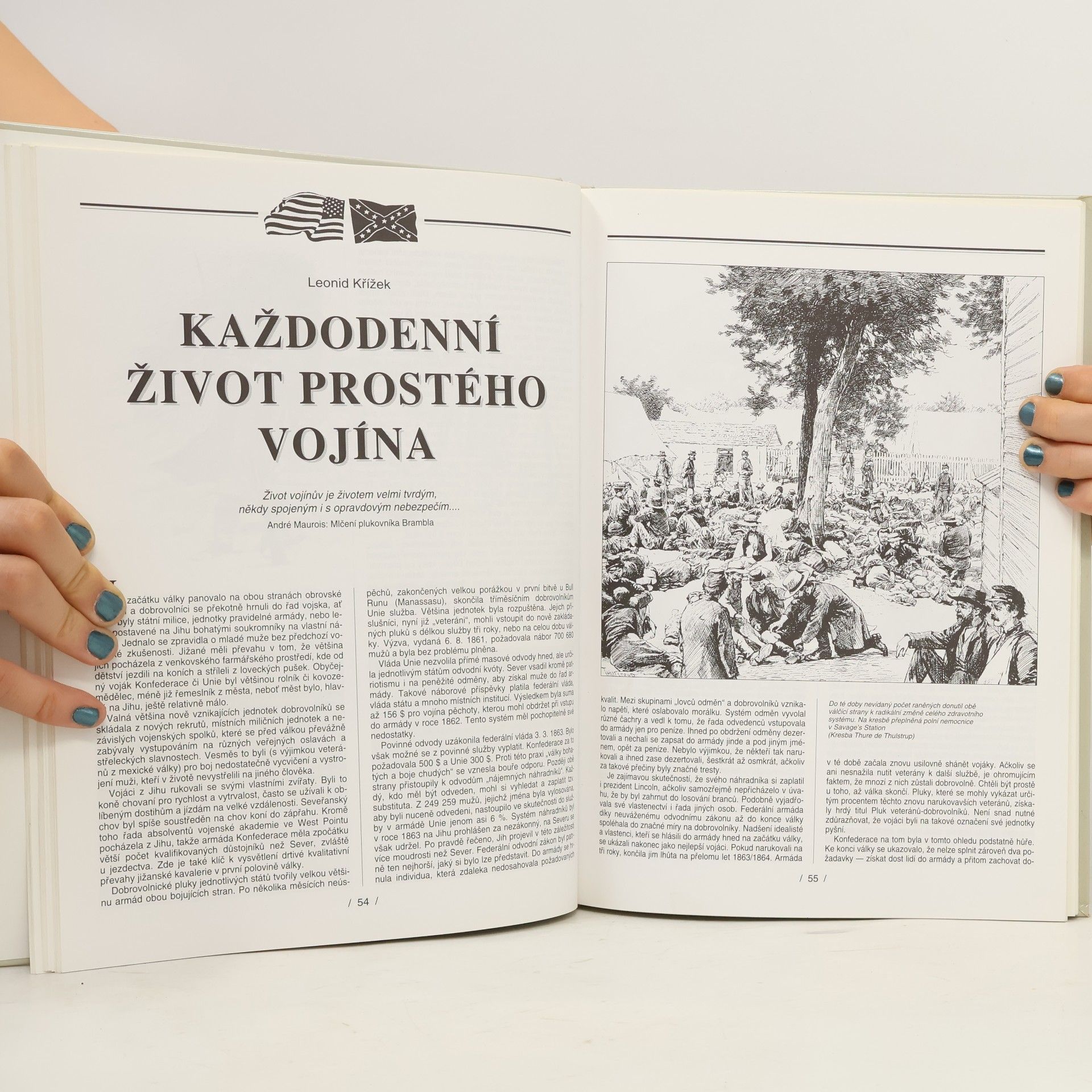 Leonid Křížek Americká občanská válka