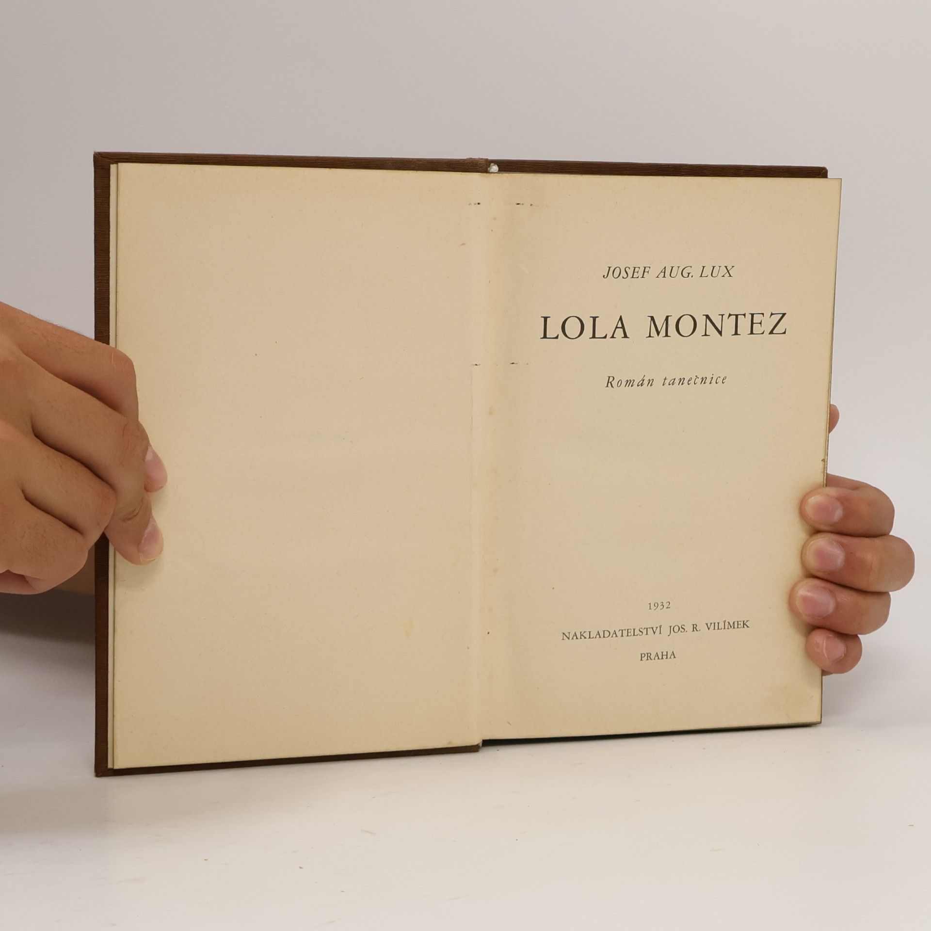 Joseph August Lux Lola Montez