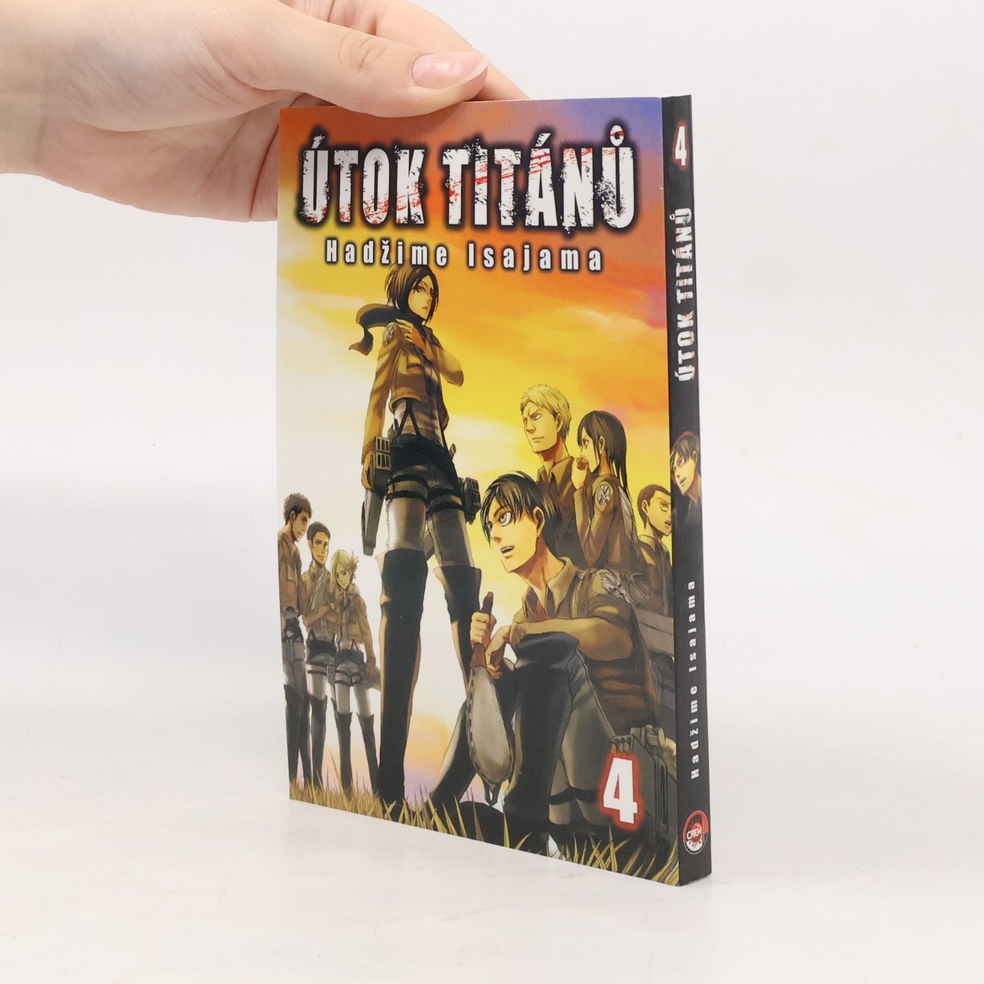 Hajime Isayama Útok titánů. 4