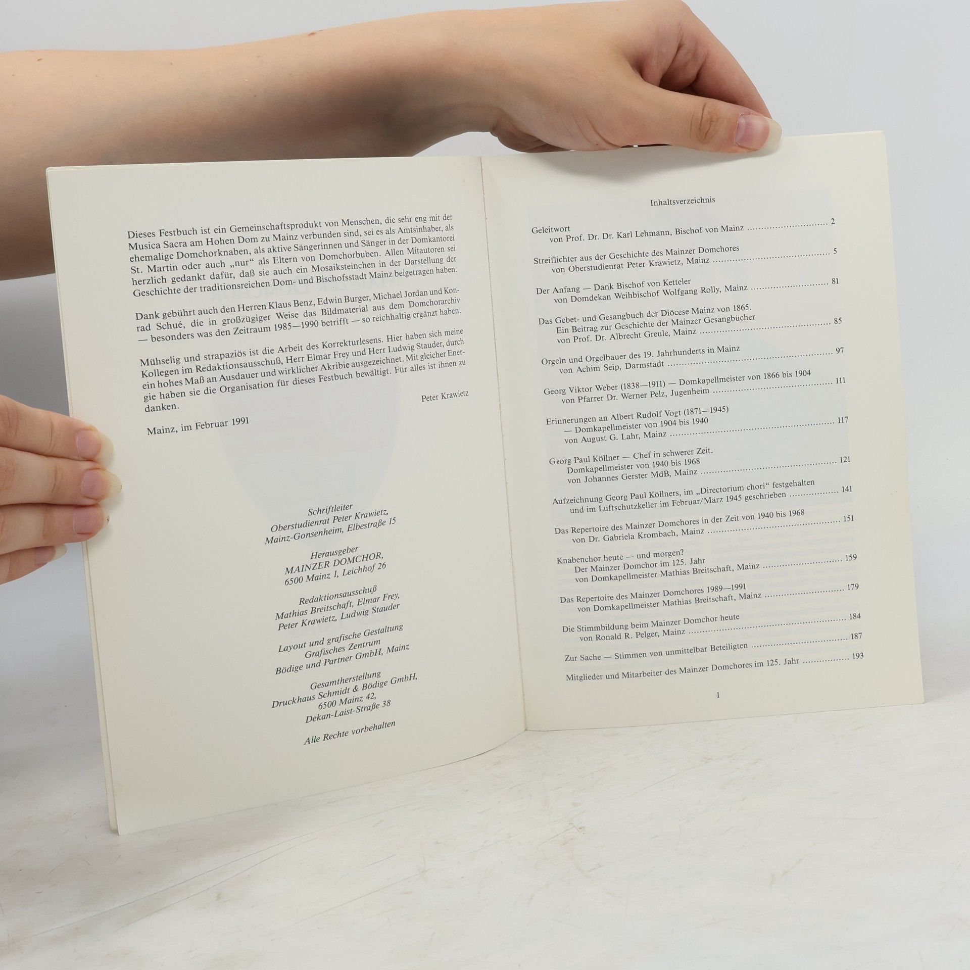 Various authors Mainzer Domchor 125 Jahre