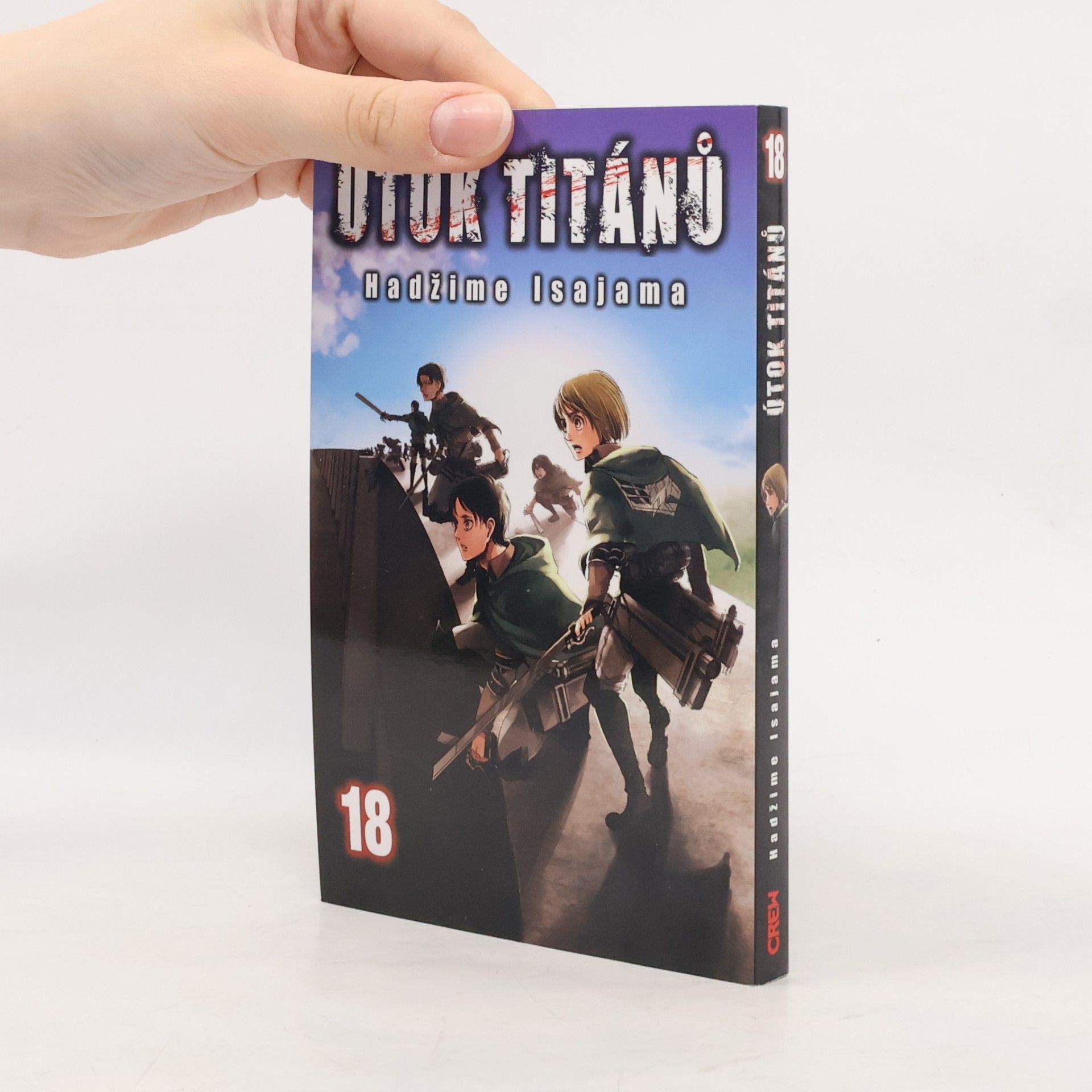 Hajime Isayama Útok titánů 18