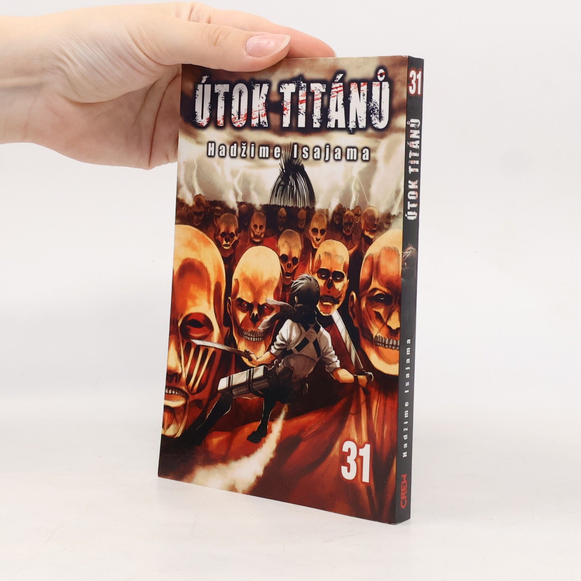 Hajime Isayama Útok titánů Volume 31