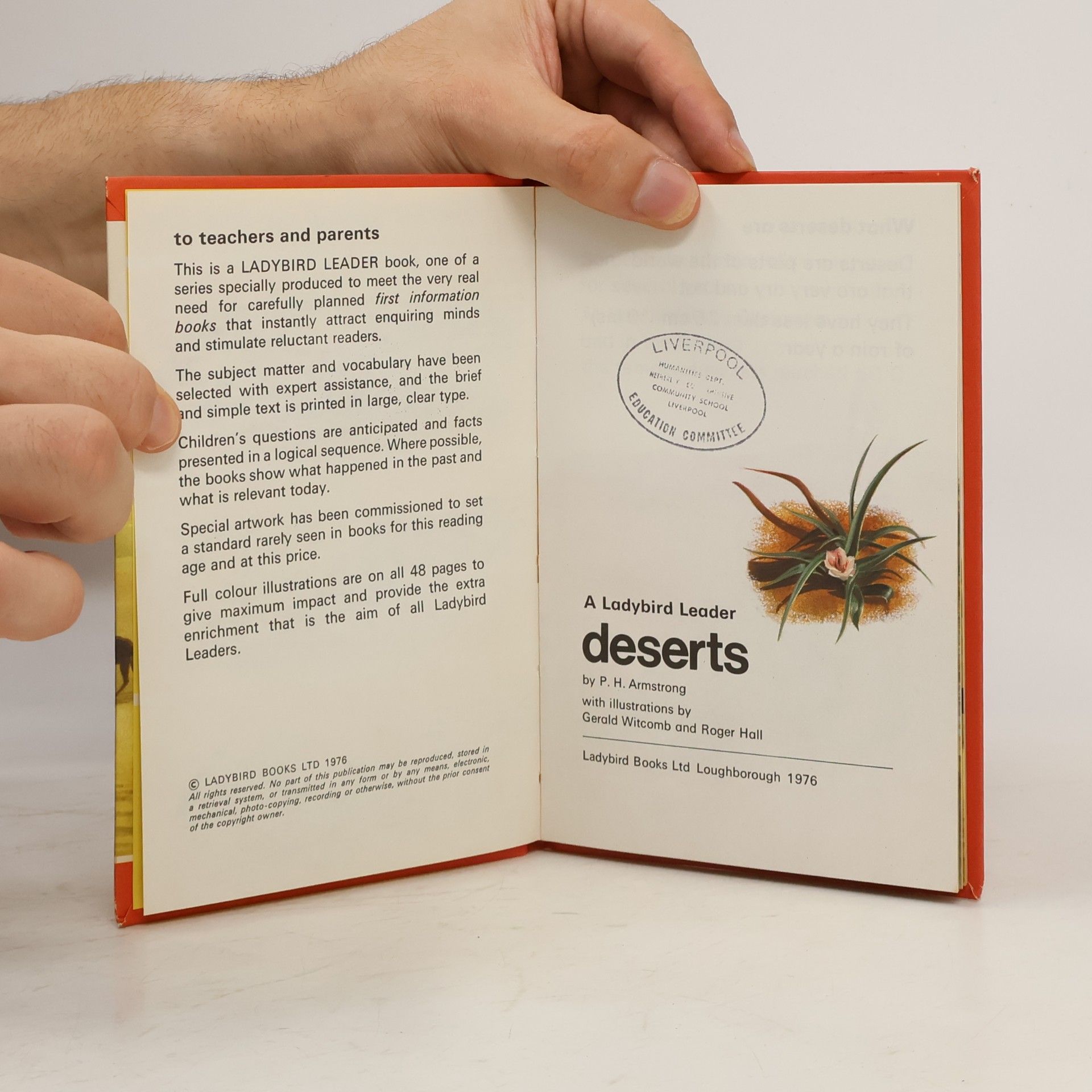 Gerald Witcomb Ladybird Leaders: Deserts