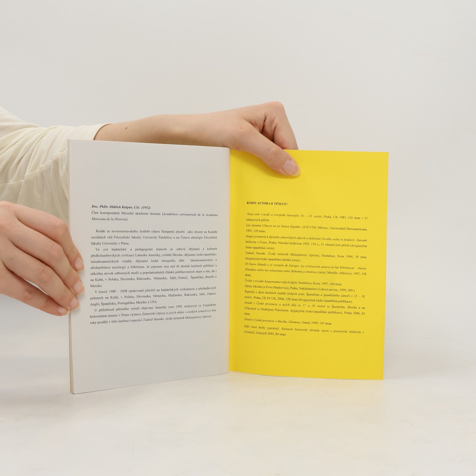 Oldřich Kašpar Smrtí dílo nekončí