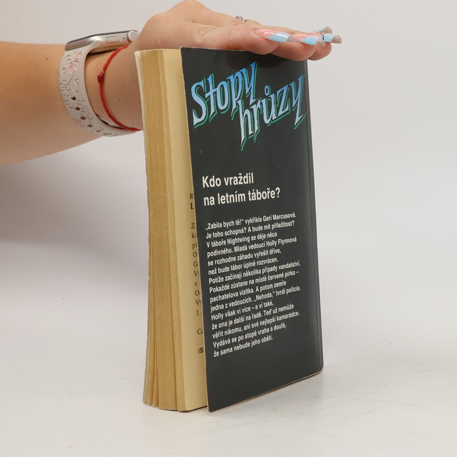 R. L. Stine Letní msta - Stopy hrůzy, svazek 13