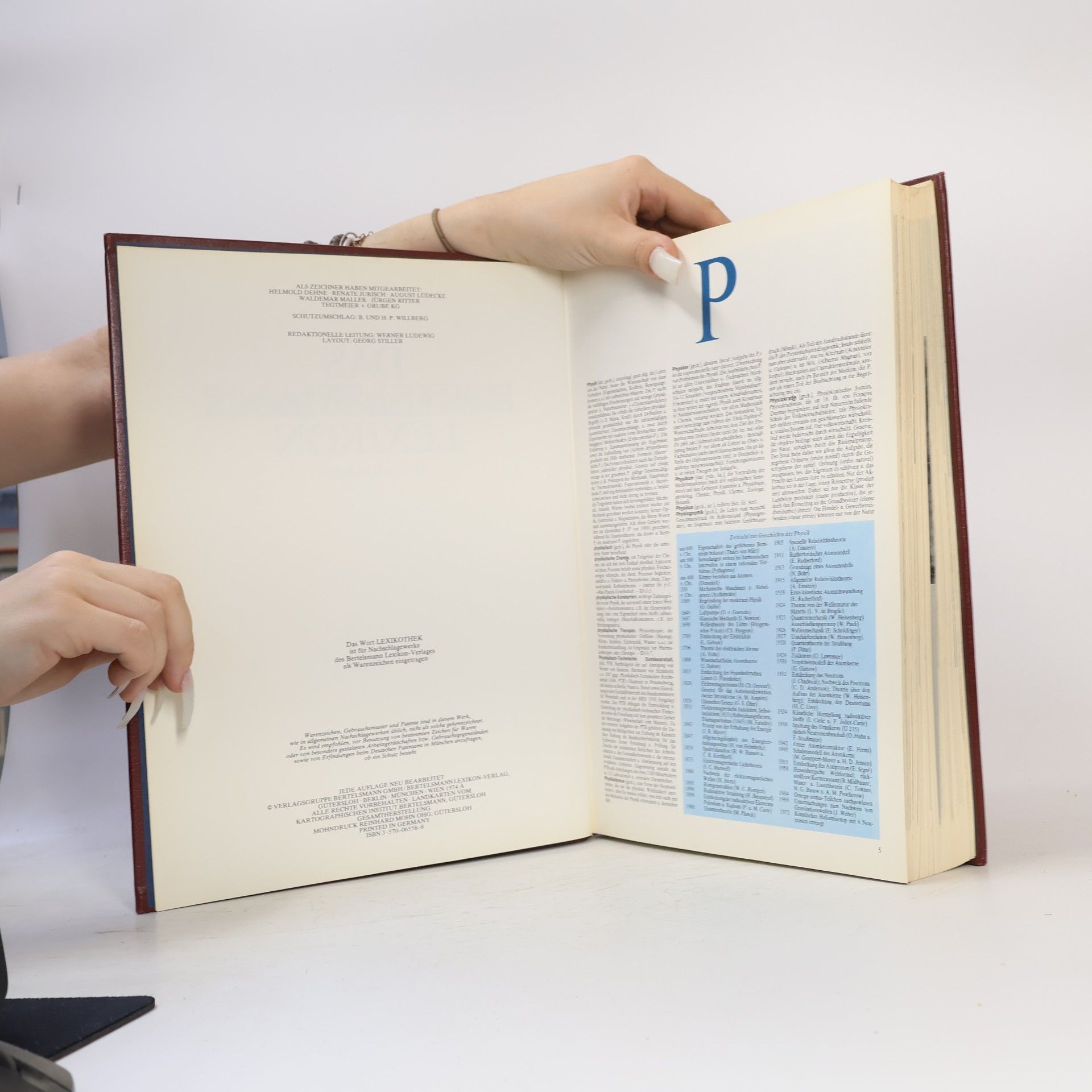 Ludewig Werner Das Bertelsmann-Lexikon 8. Phys-Schlo