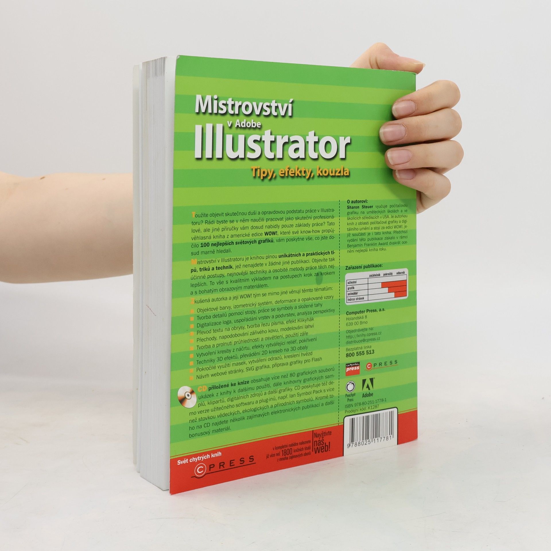 Sharon Steuer Mistrovství v Adobe Illustrator. Tipy, efekty, kouzla