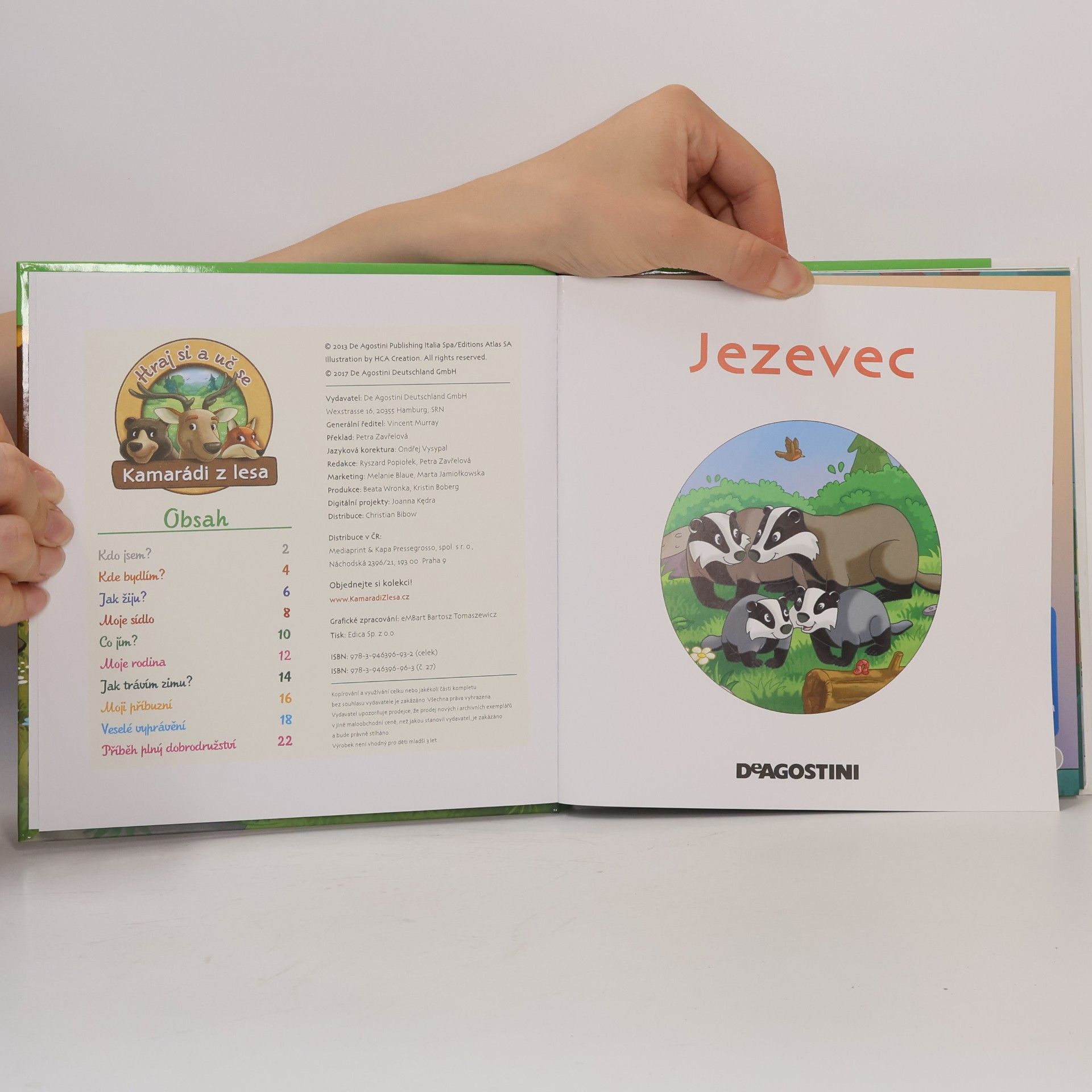 Collectif d'auteurs Bydlím v lese 27. Jezevec