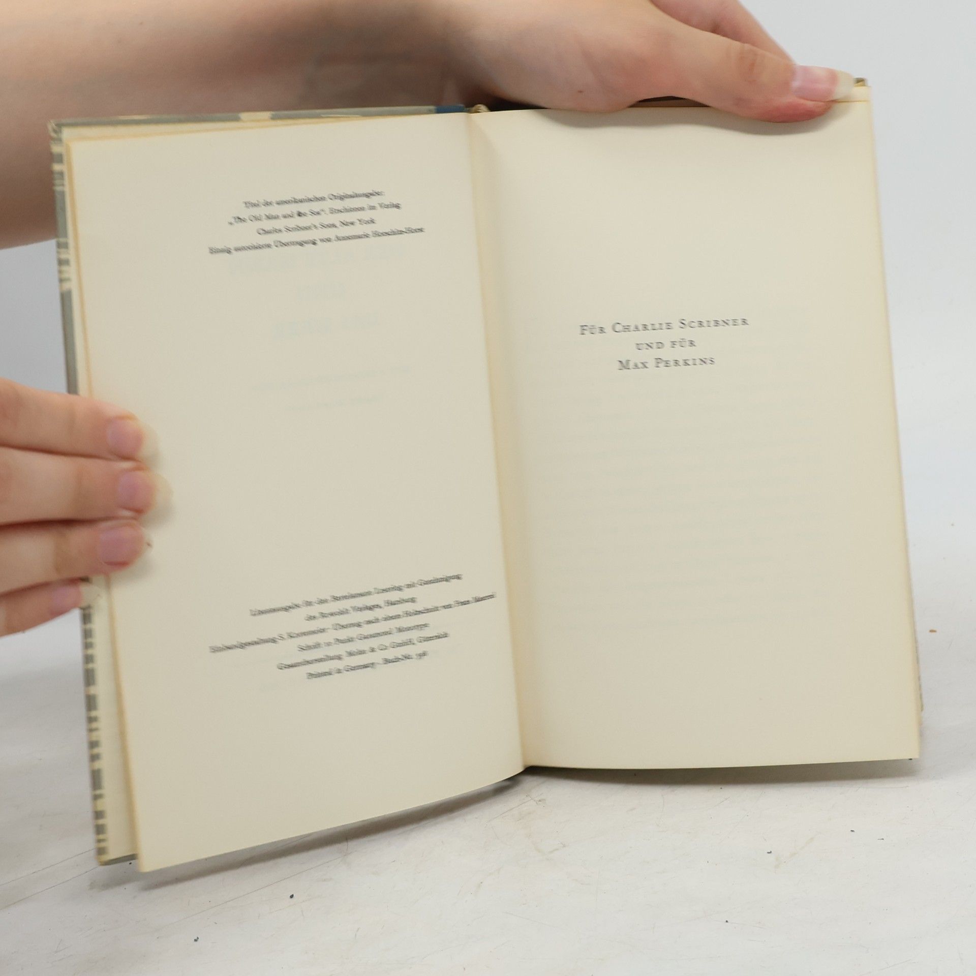 Ernest Hemingway Der alte Mann und das Meer