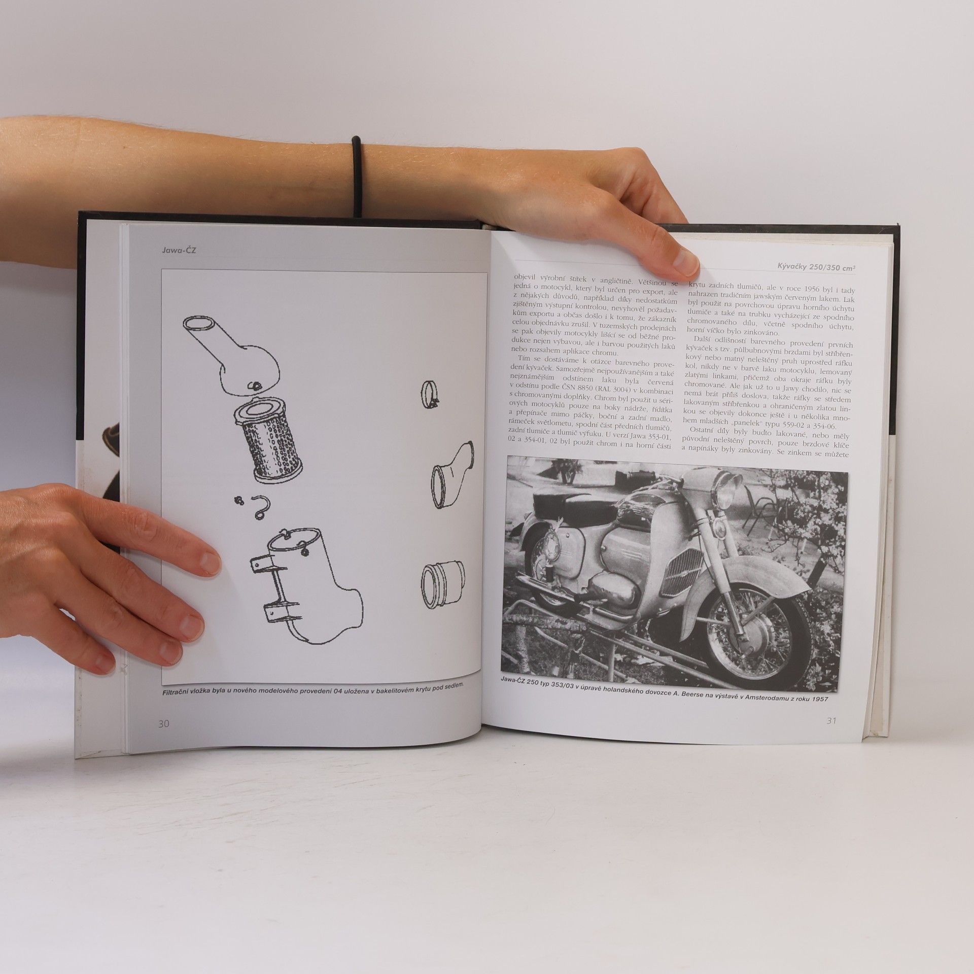 Alois Pavlůsek Jawa-ČZ : motocykly národní řady (r. v. 1954-1959)
