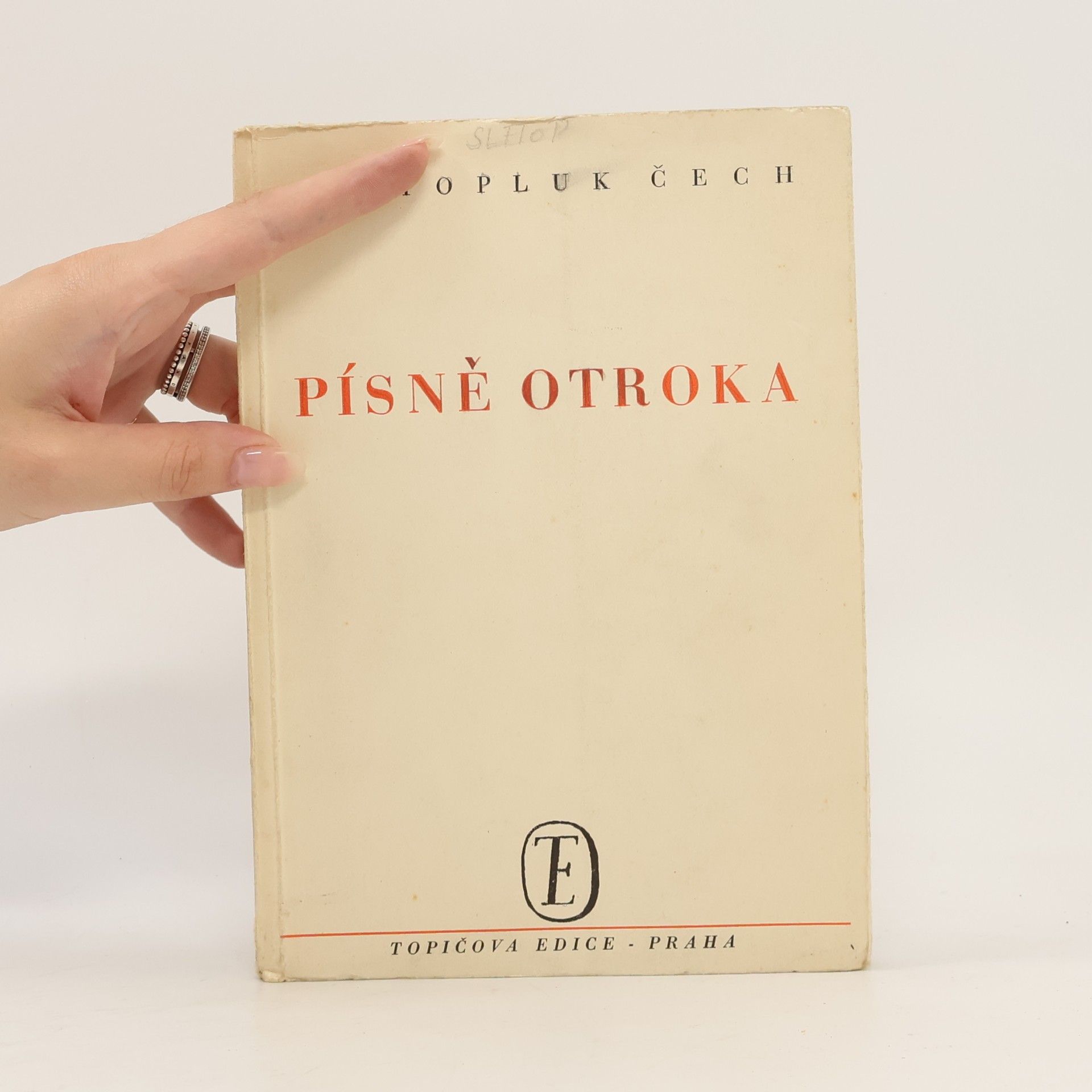 Svatopluk Čech Písně otroka