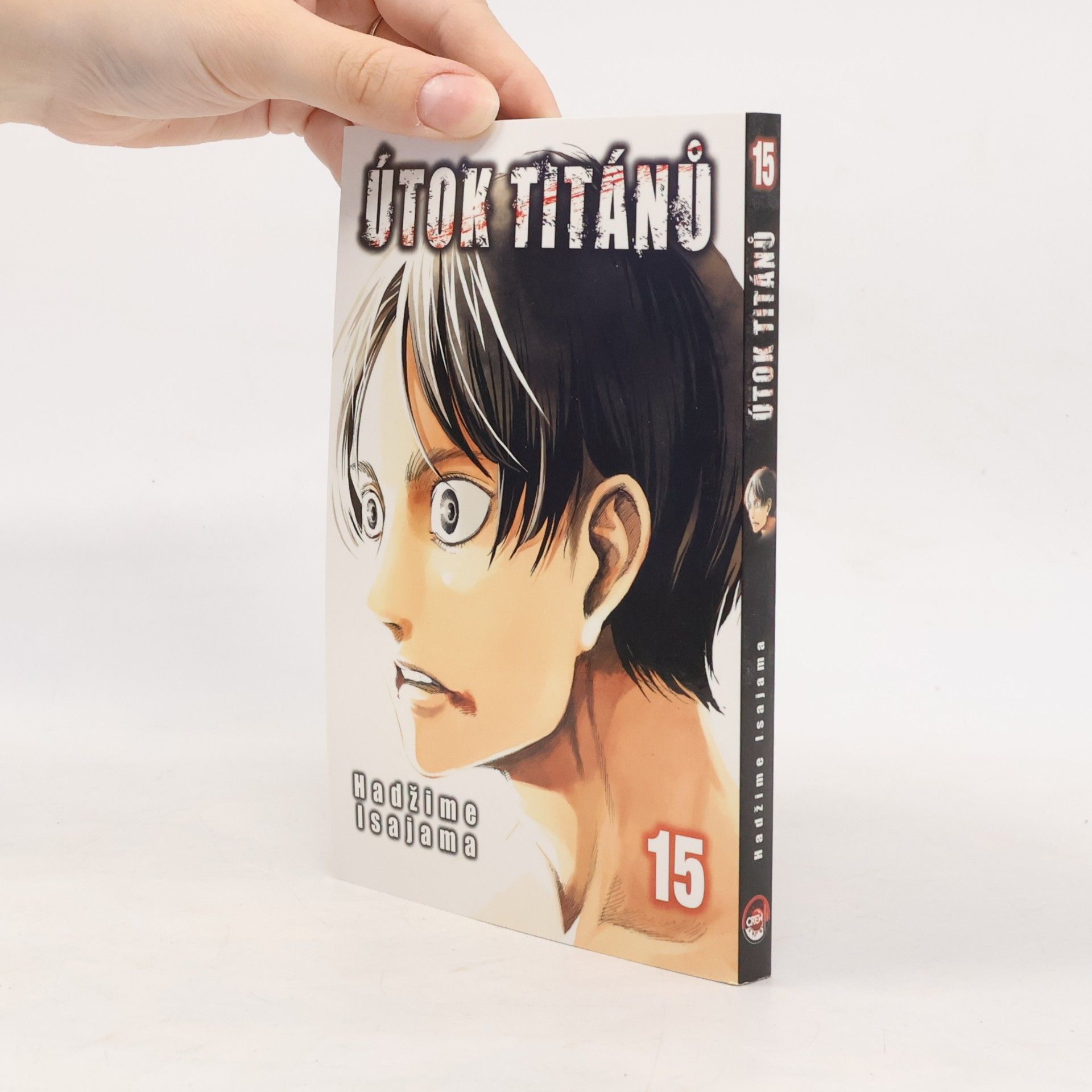 Hajime Isayama Útok titánů 15
