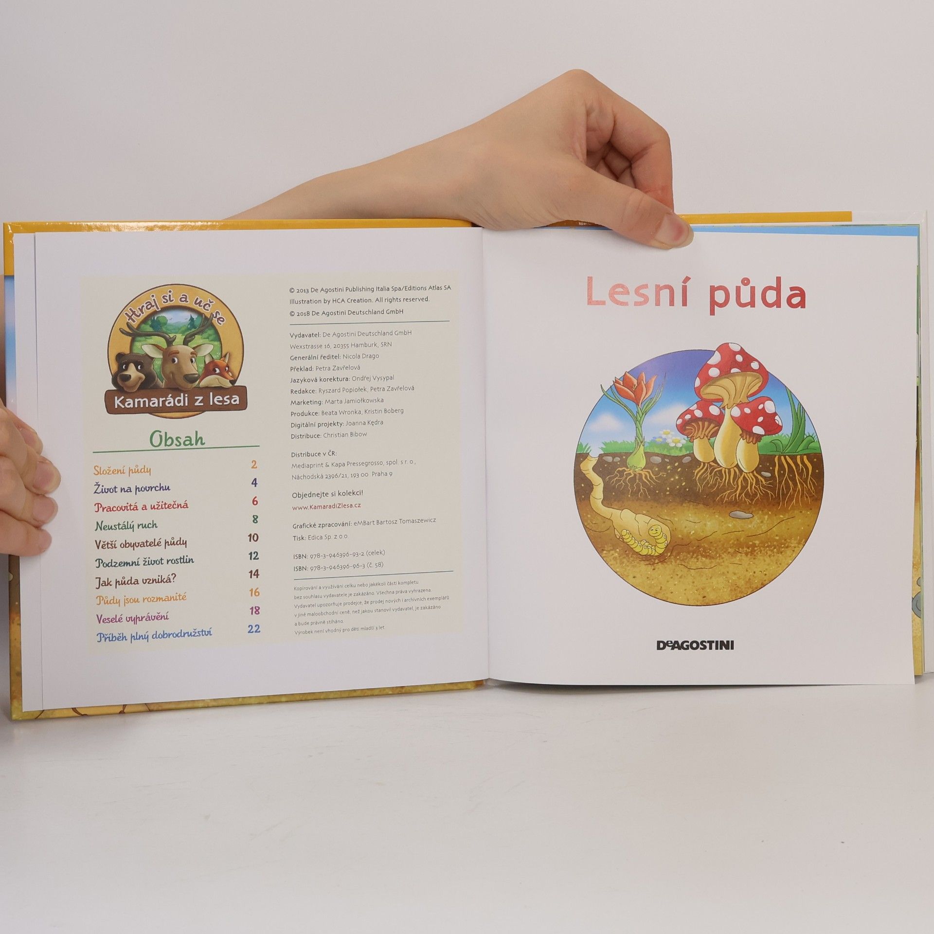Kolektiv autorů Tajemství lesa 58. Lesní půda
