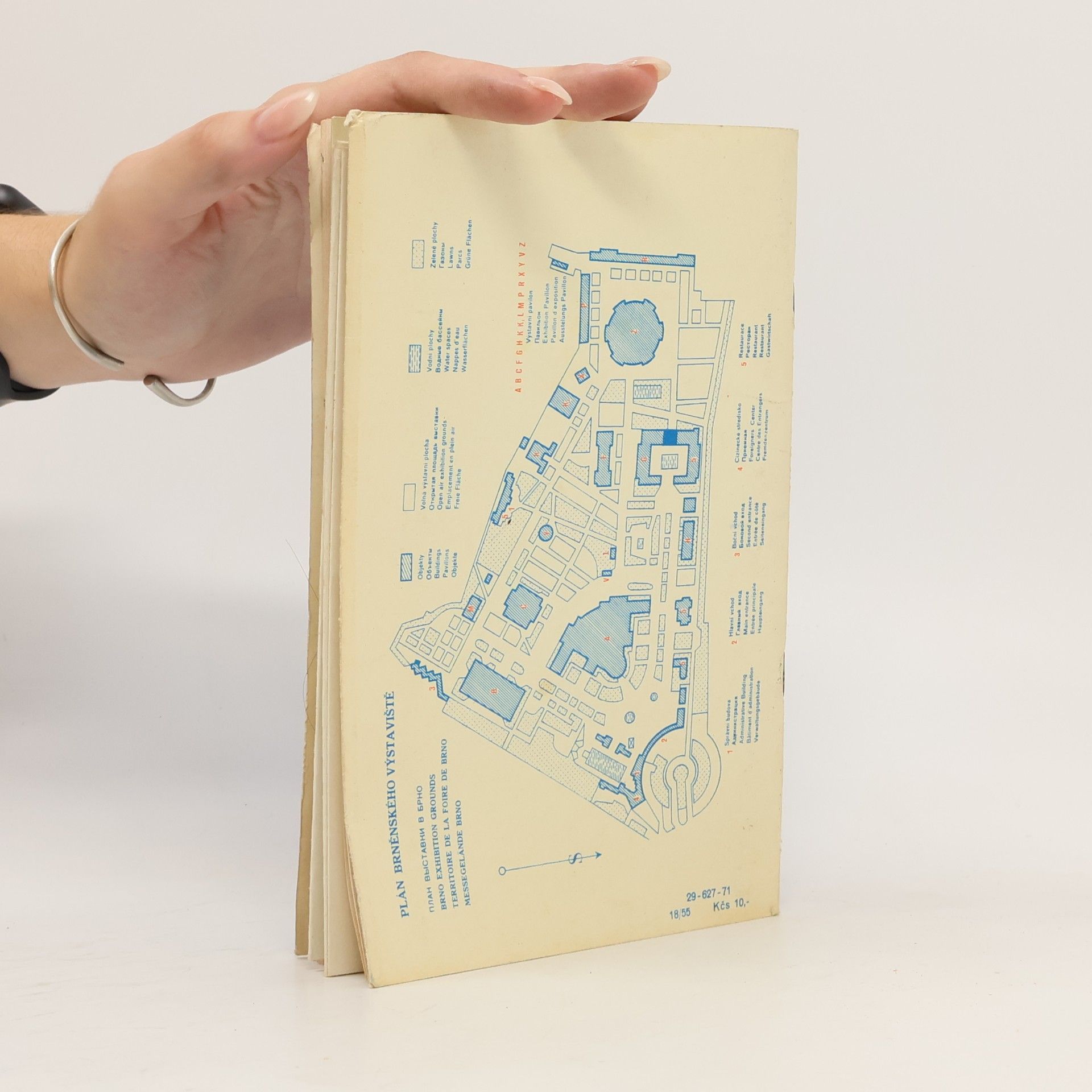 Collectif d'auteurs Brno - orientační plán