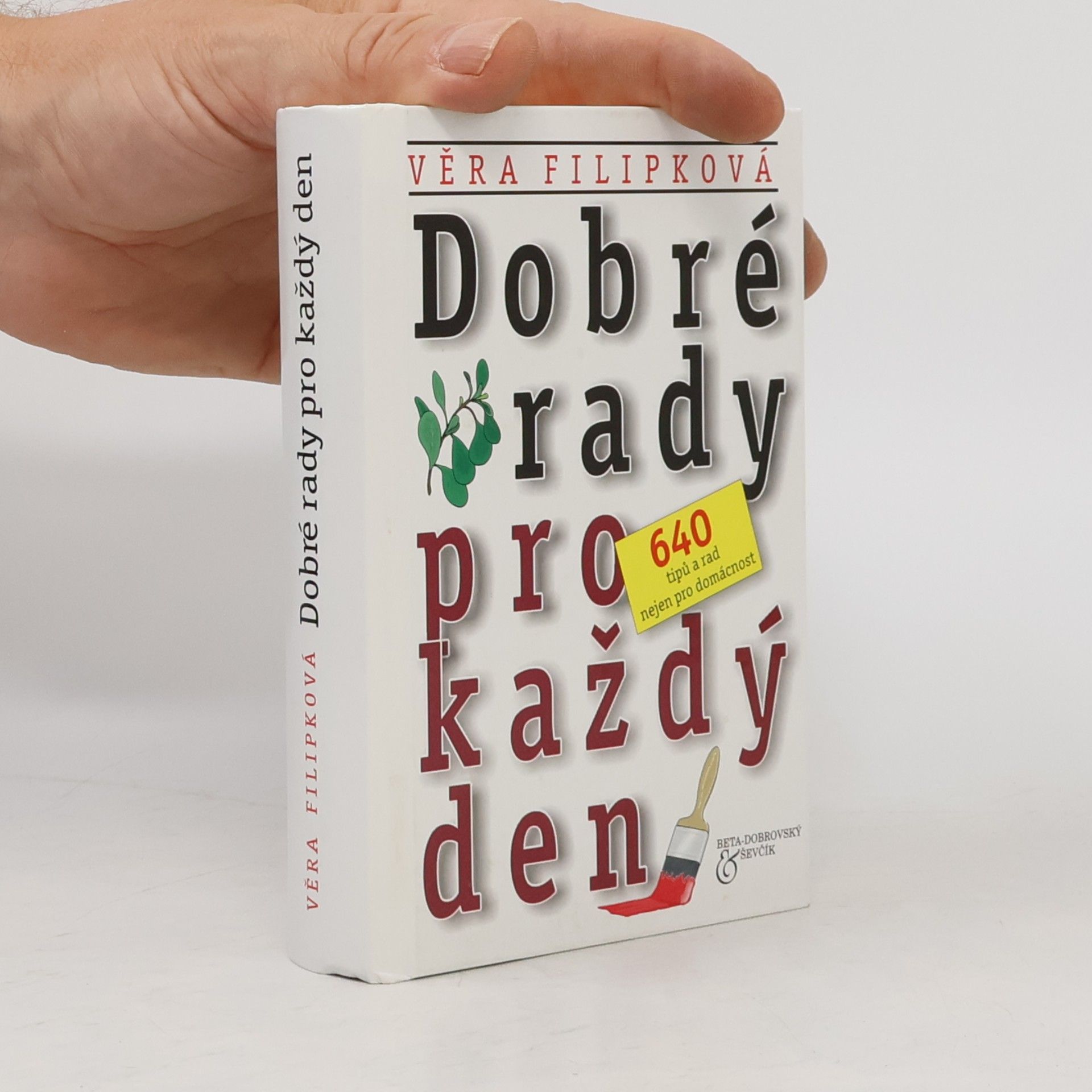 Věra Filipková Dobré rady pro každý den: 640 tipů a rad nejen pro domácnost