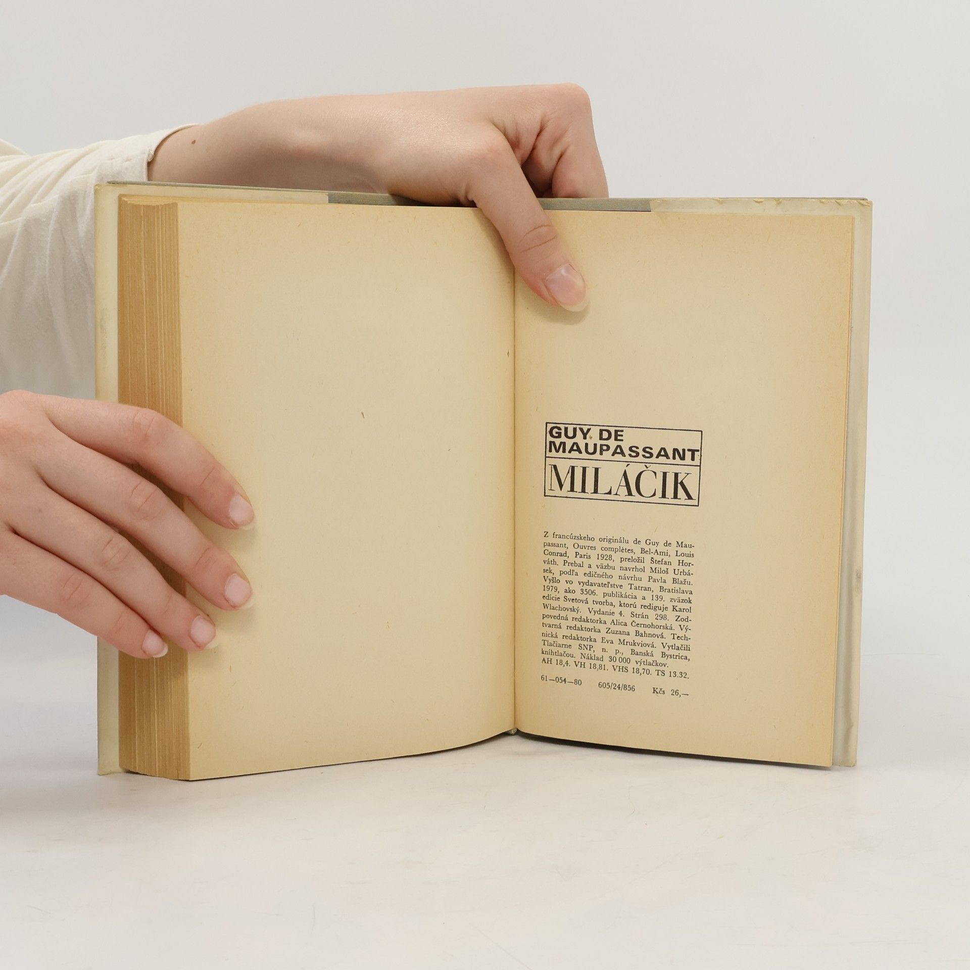 Guy de Maupassant Miláčik