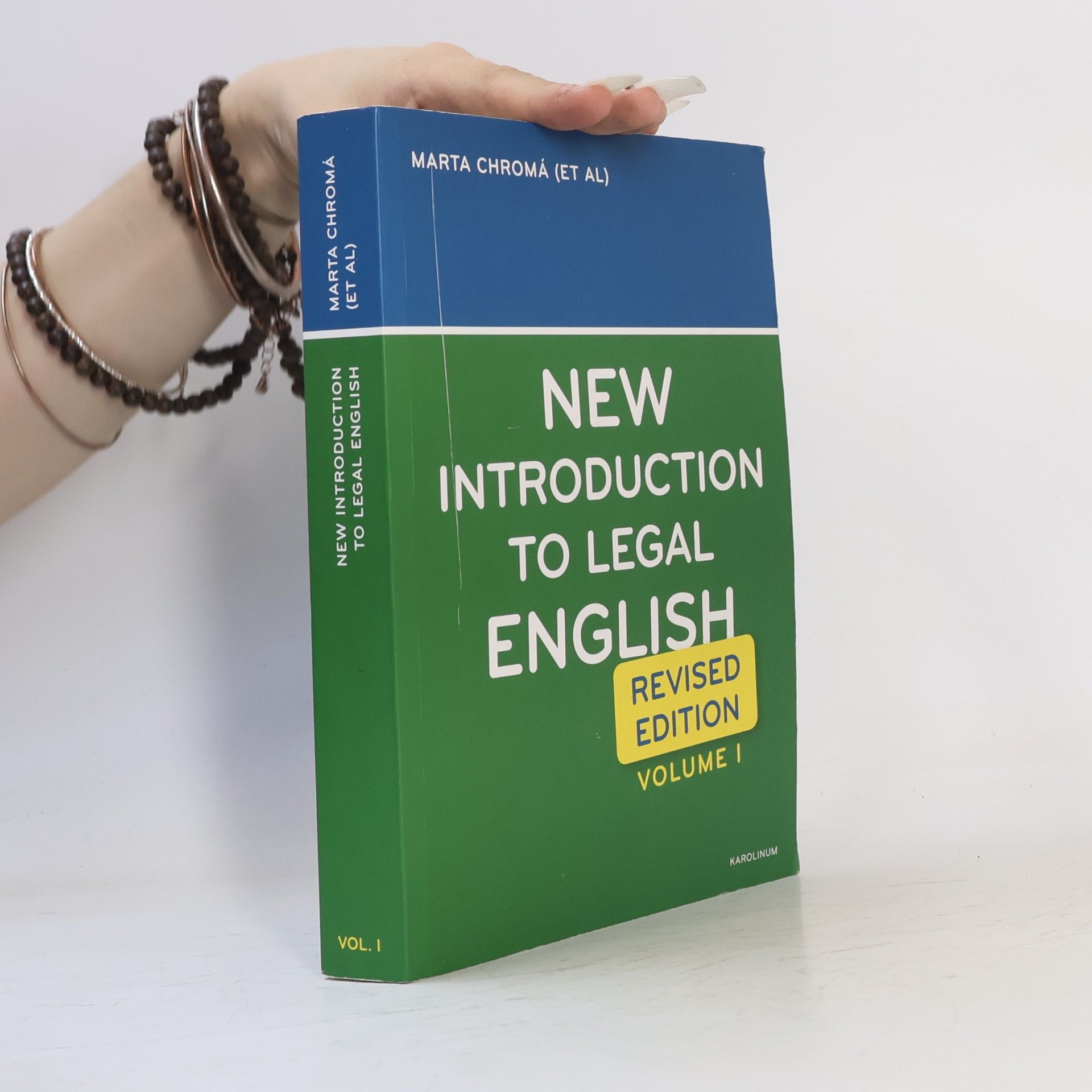 Jana Dvořák New introduction to legal English. Revised edition. Volume I