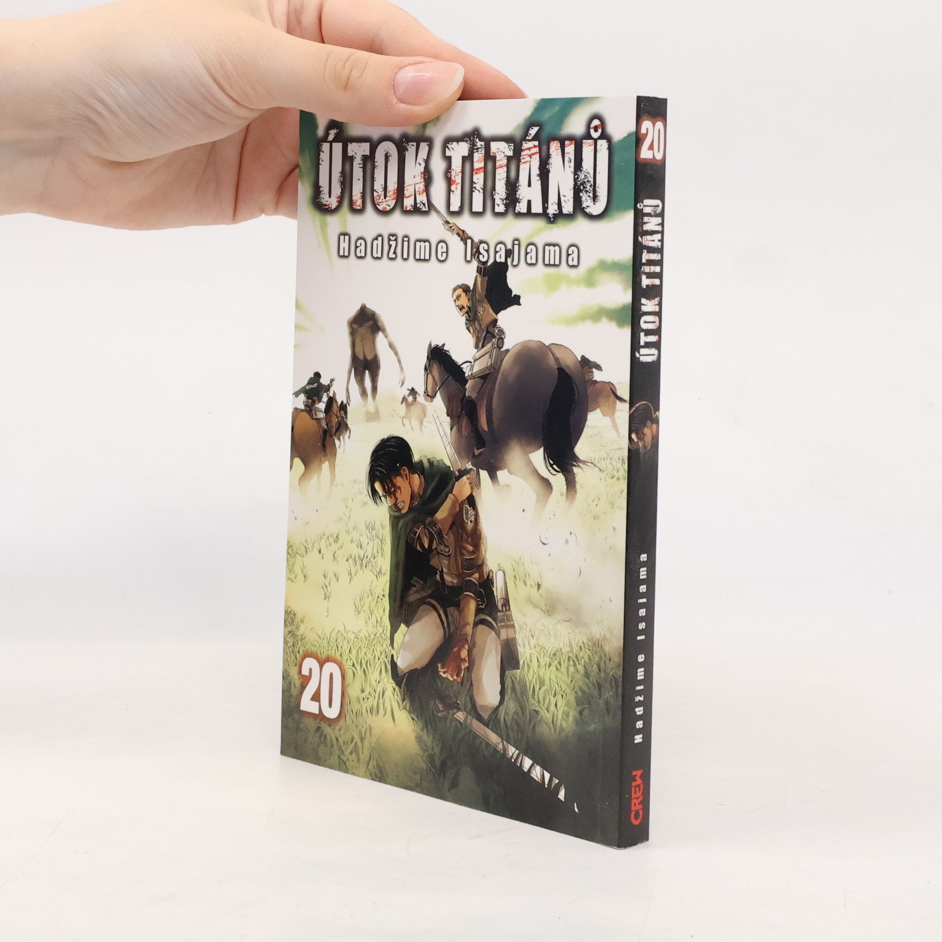 Hadžime Isajama Útok titánů 20