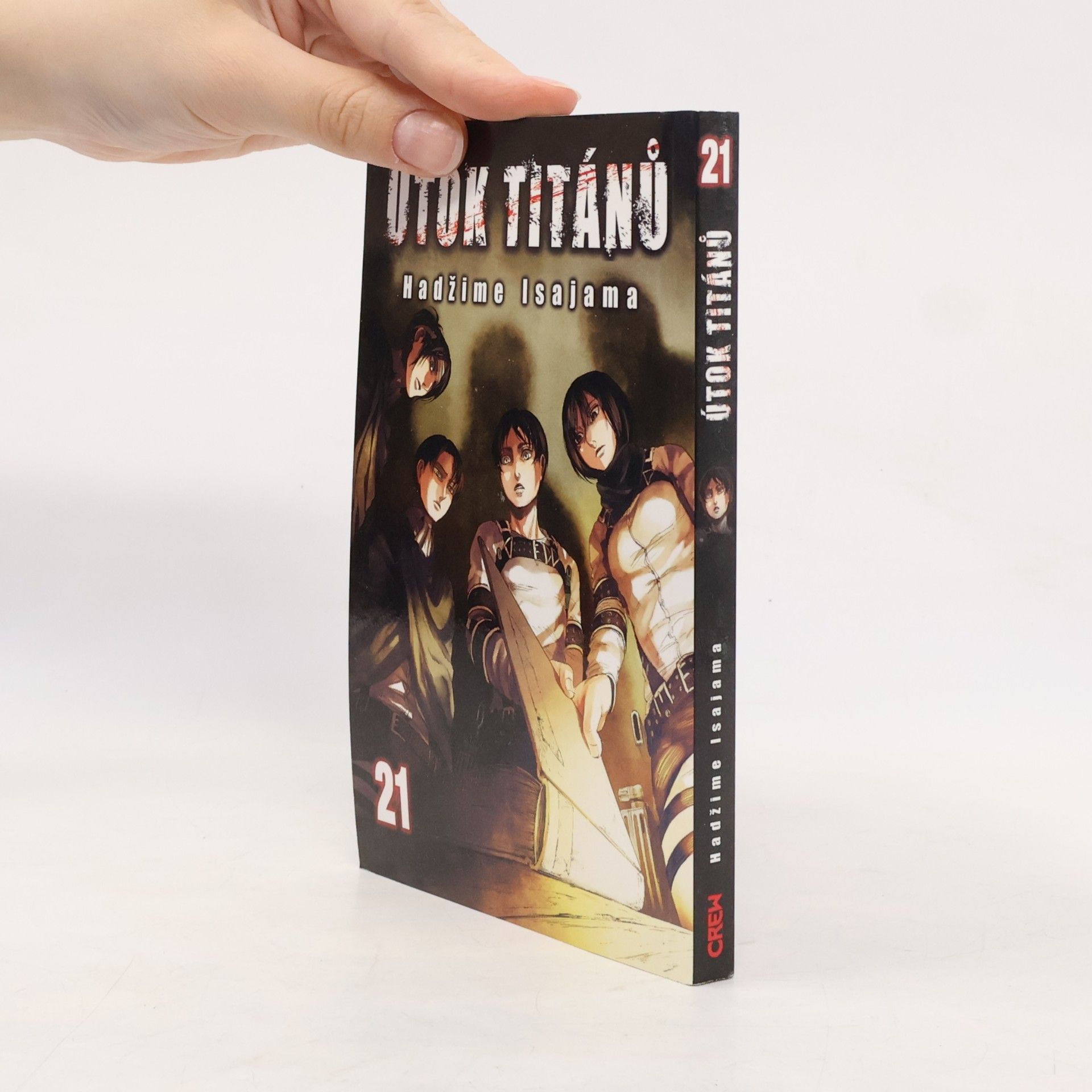 Hadžime Isajama Útok titánů 21