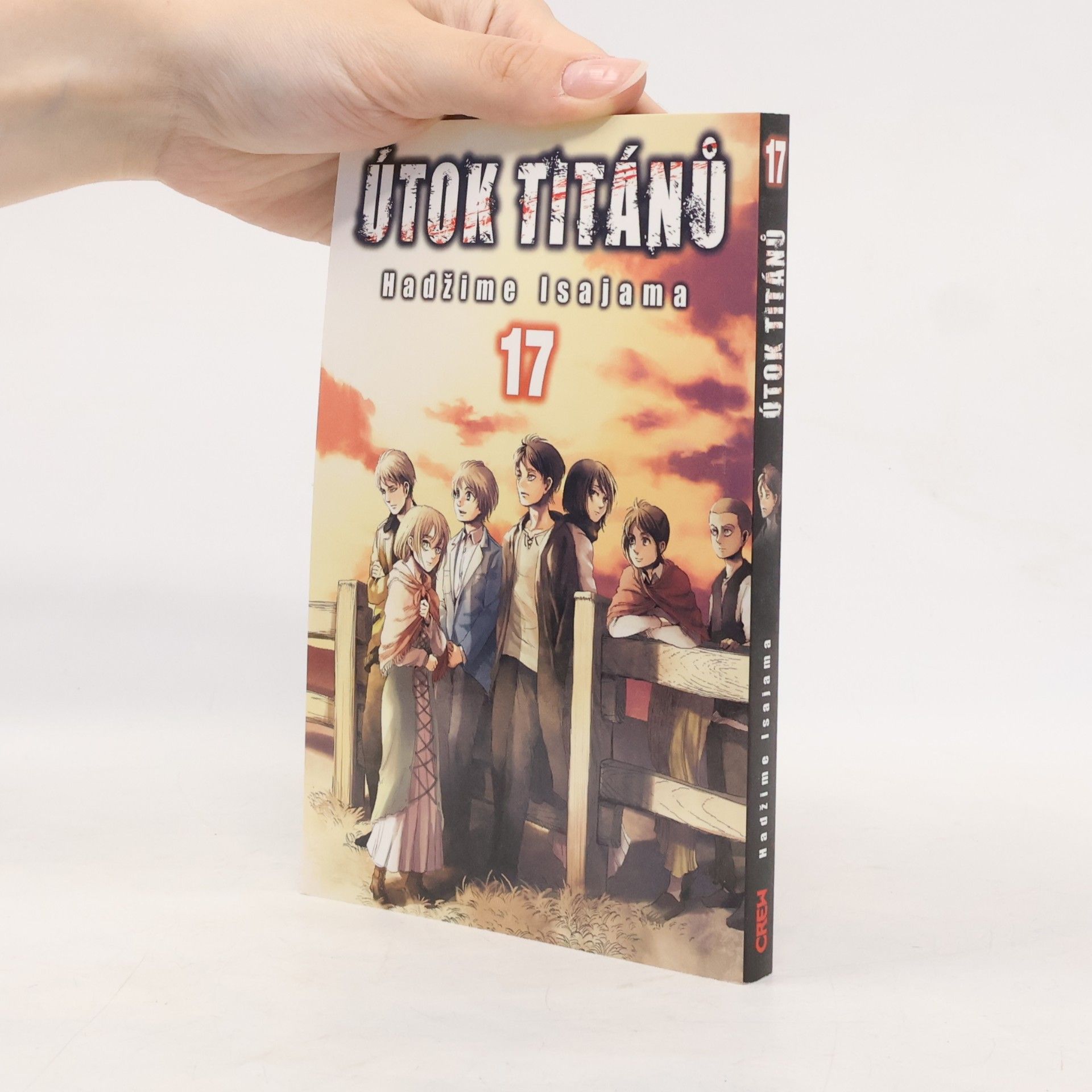 Hajime Isayama Útok titánů 17